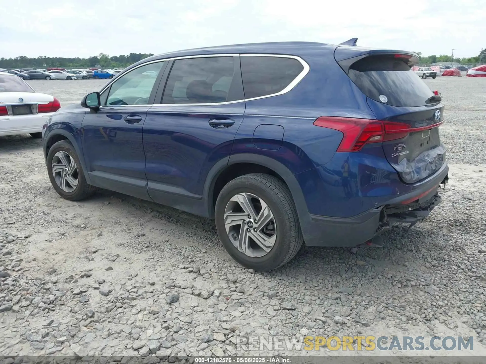 3 Photograph of a damaged car 5NMS14AJ2MH323542 HYUNDAI SANTA FE 2021