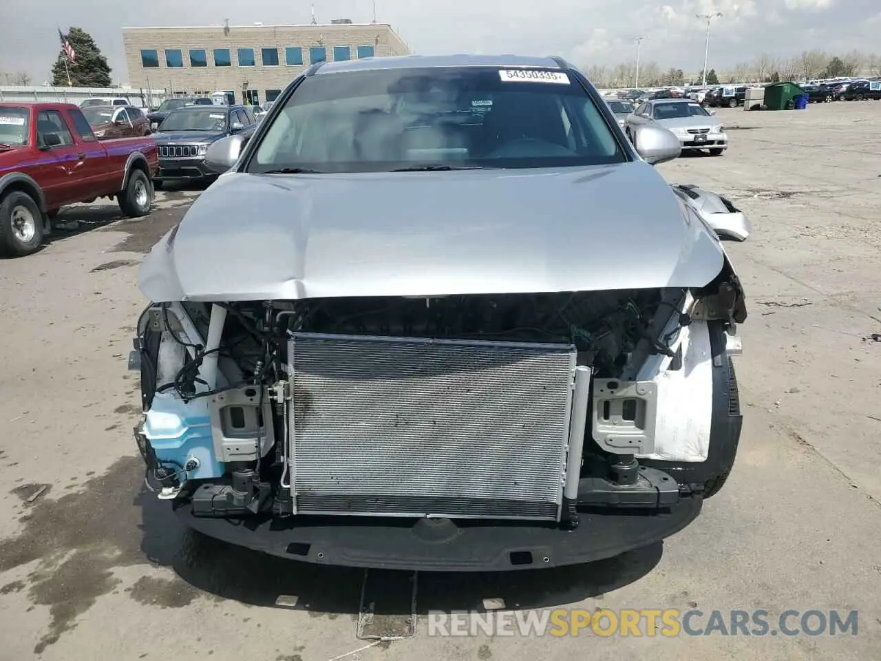 5 Photograph of a damaged car 5NMS14AJ3MH340916 HYUNDAI SANTA FE 2021