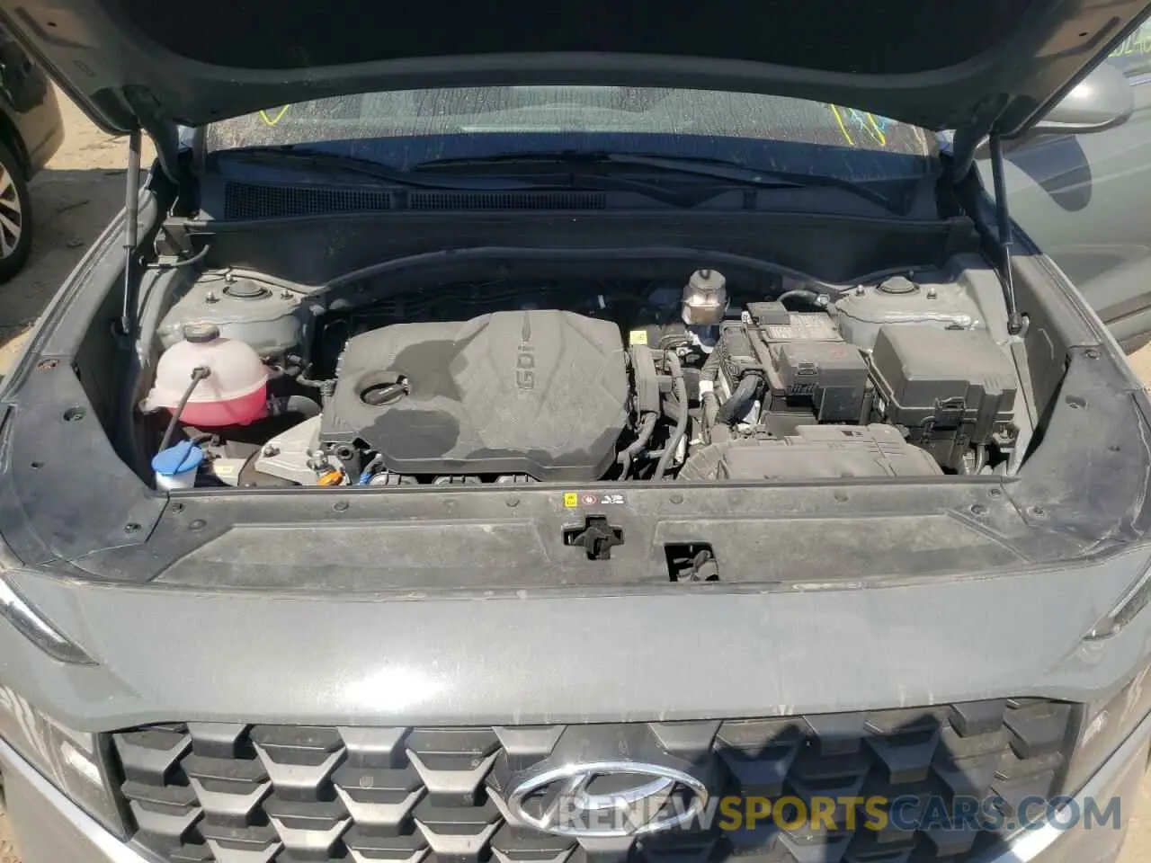 7 Photograph of a damaged car 5NMS14AJ5MH318108 HYUNDAI SANTA FE 2021