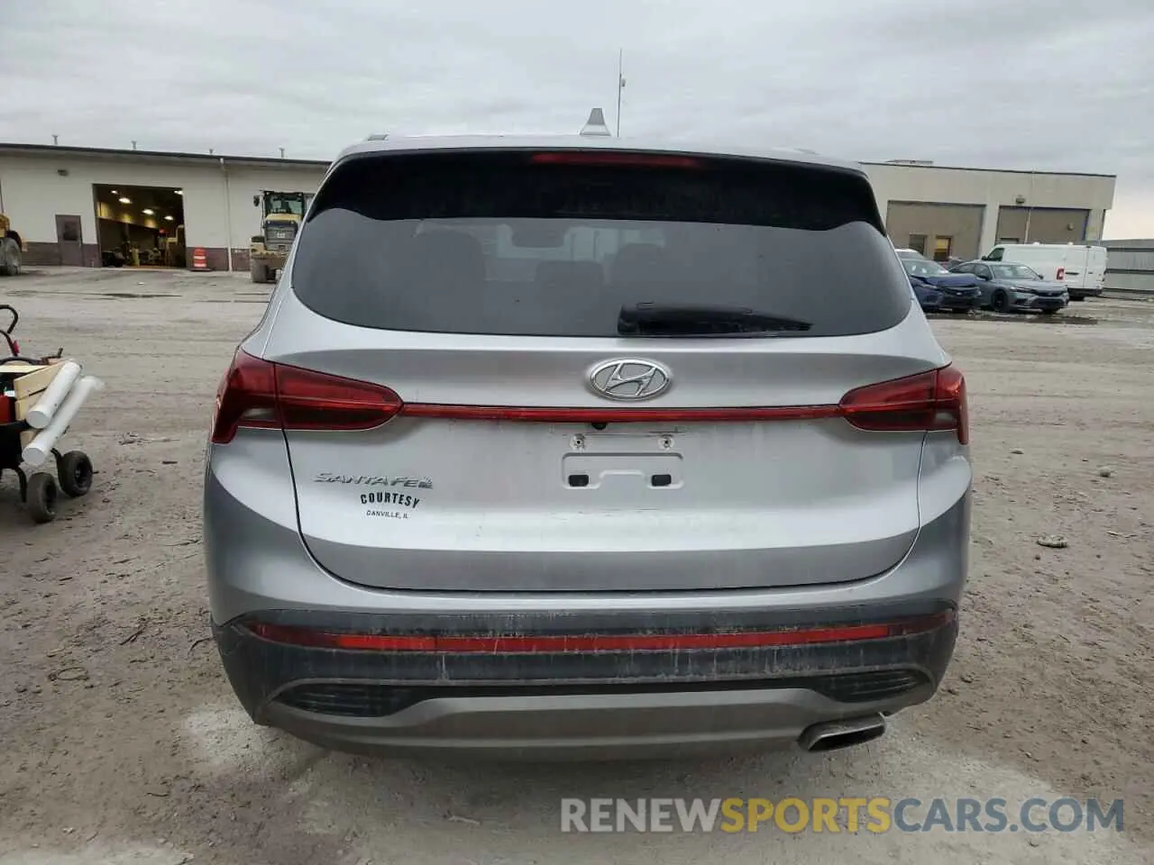 6 Photograph of a damaged car 5NMS14AJ6MH340926 HYUNDAI SANTA FE 2021