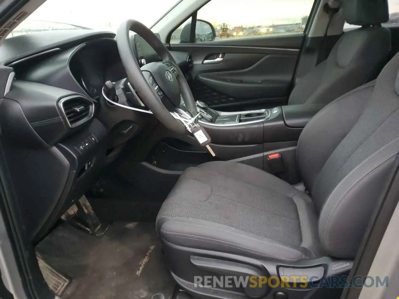 7 Photograph of a damaged car 5NMS14AJ6MH340926 HYUNDAI SANTA FE 2021
