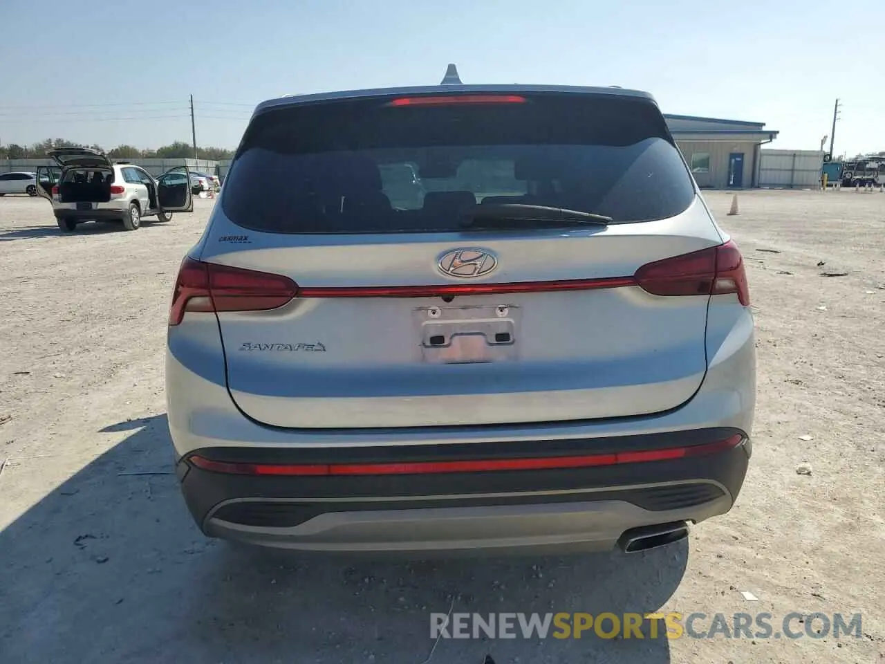 6 Фотография поврежденного автомобиля 5NMS14AJ6MH366751 HYUNDAI SANTA FE 2021