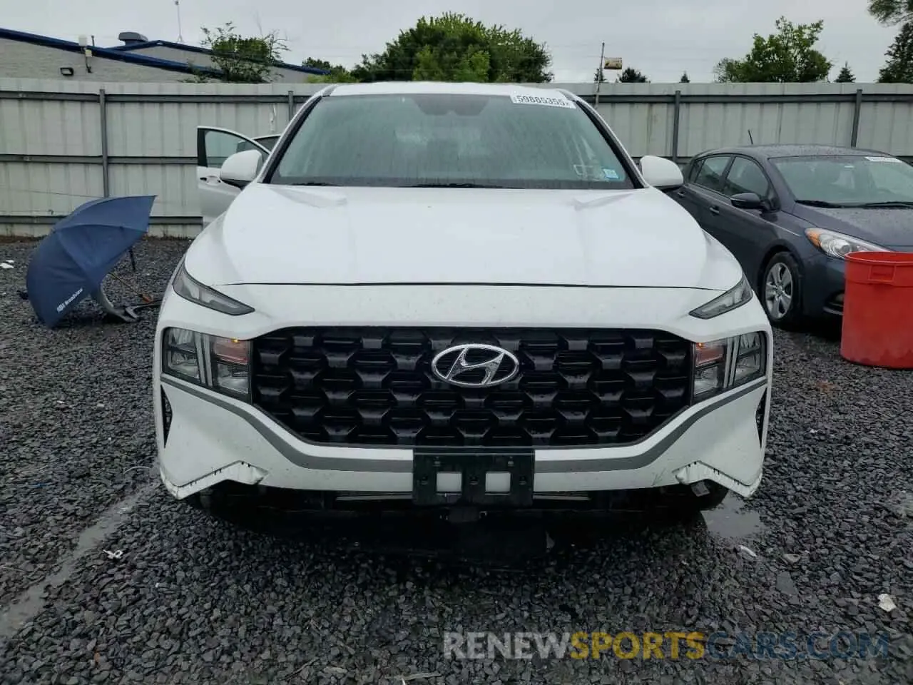 5 Фотография поврежденного автомобиля 5NMS14AJ9MH361804 HYUNDAI SANTA FE 2021