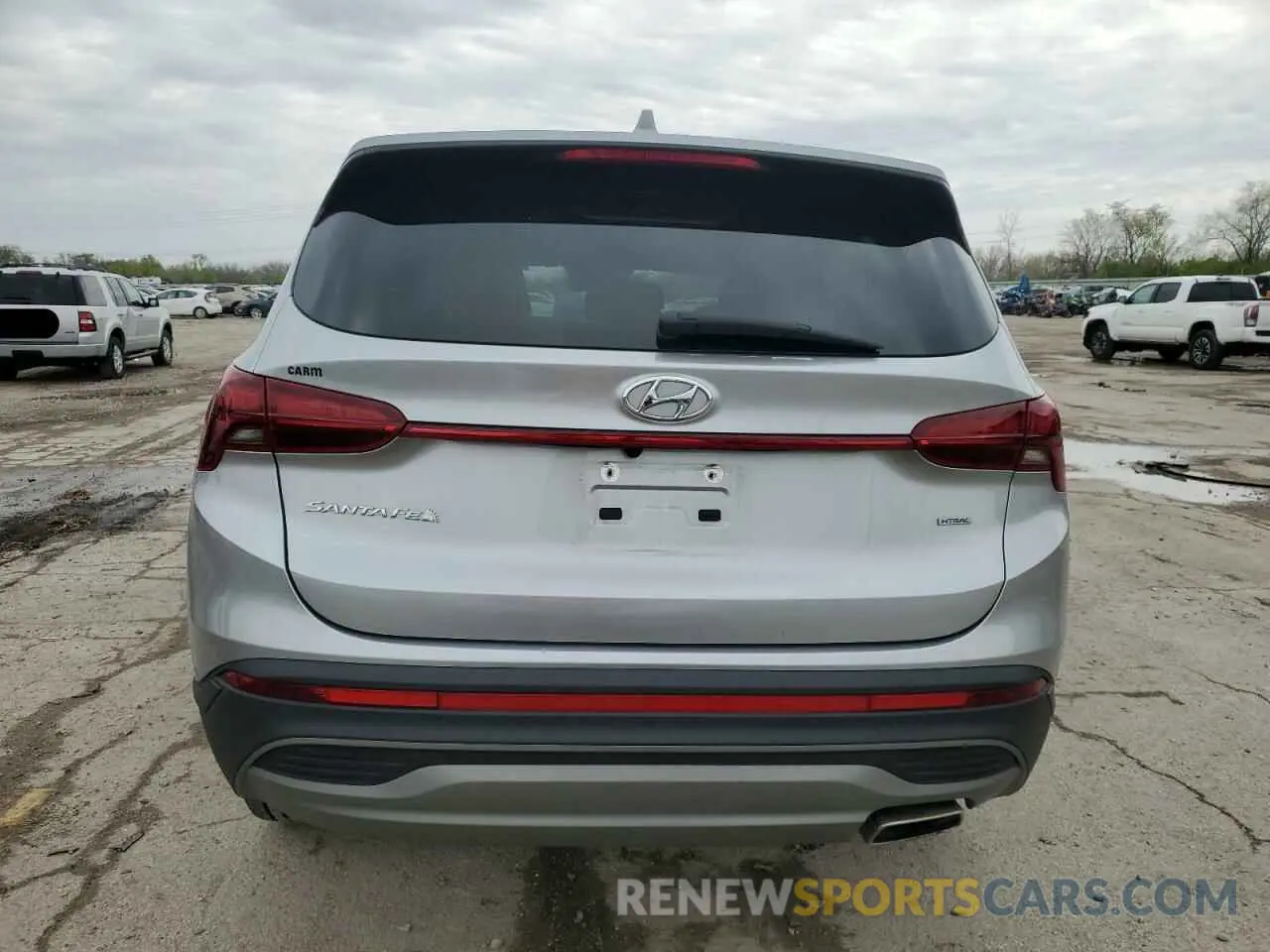 6 Фотография поврежденного автомобиля 5NMS1DAJ1MH357634 HYUNDAI SANTA FE 2021