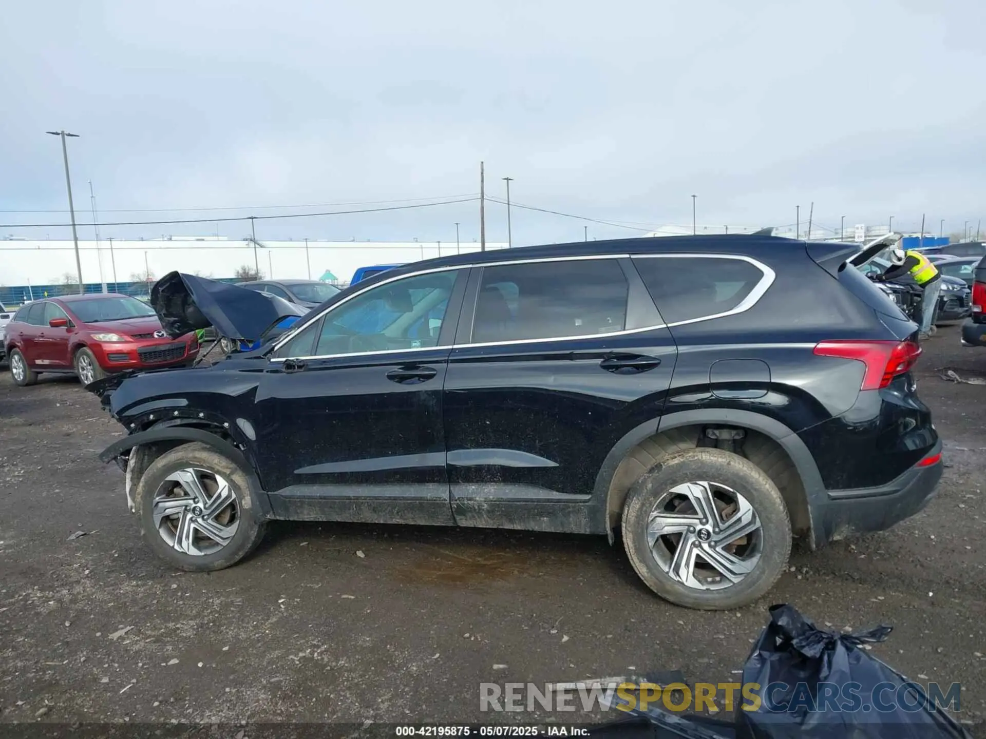 14 Photograph of a damaged car 5NMS1DAJ8MH344041 HYUNDAI SANTA FE 2021