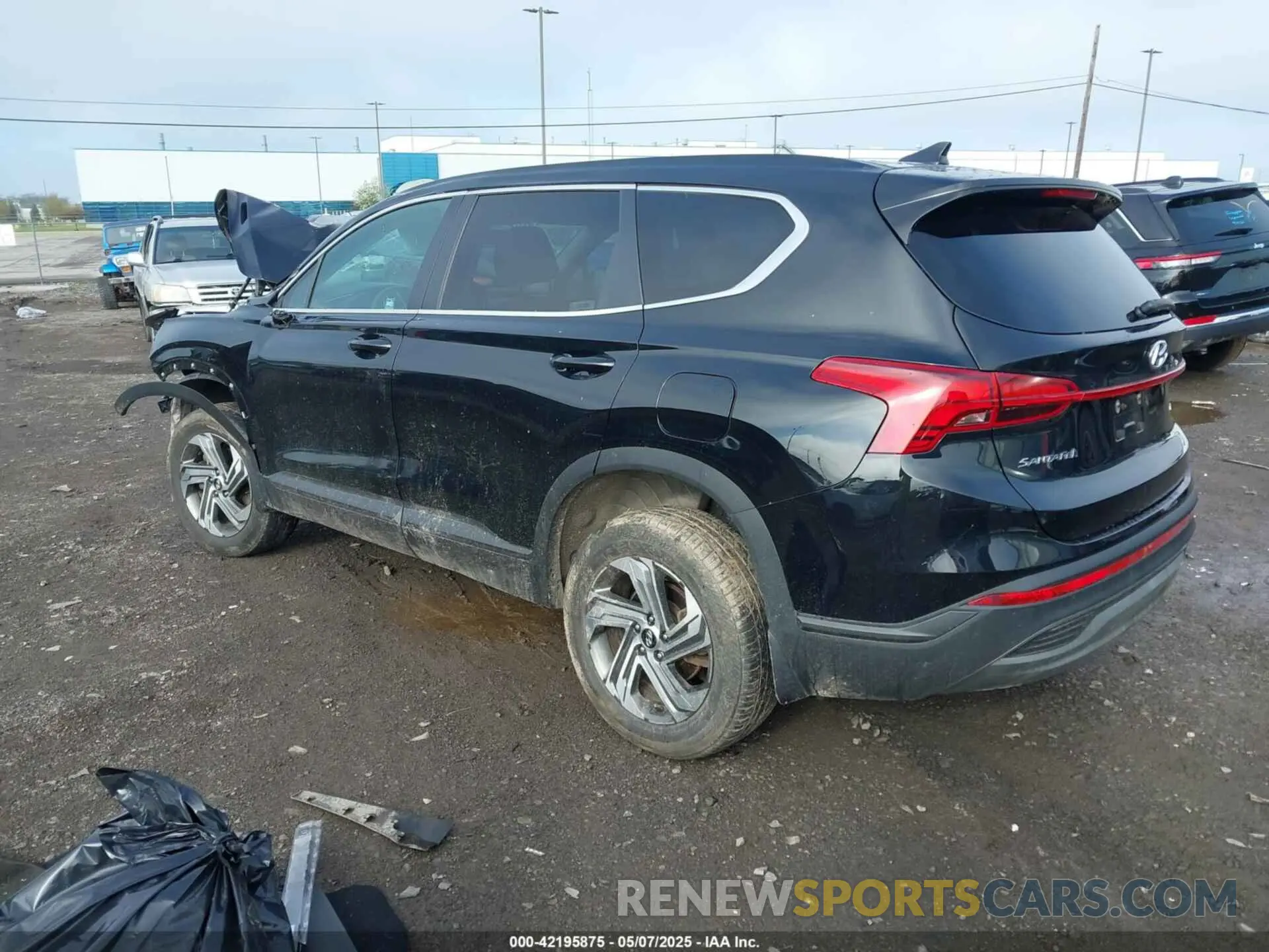3 Photograph of a damaged car 5NMS1DAJ8MH344041 HYUNDAI SANTA FE 2021