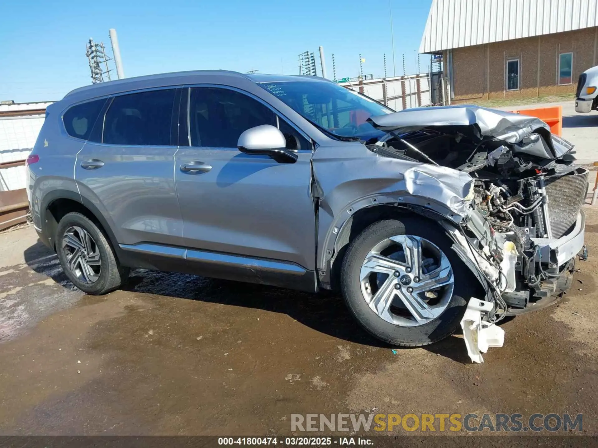 14 Фотография поврежденного автомобиля 5NMS24AJ1MH356058 HYUNDAI SANTA FE 2021