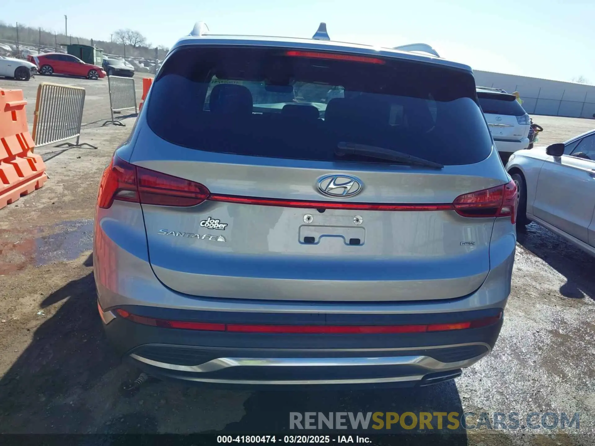 17 Фотография поврежденного автомобиля 5NMS24AJ1MH356058 HYUNDAI SANTA FE 2021