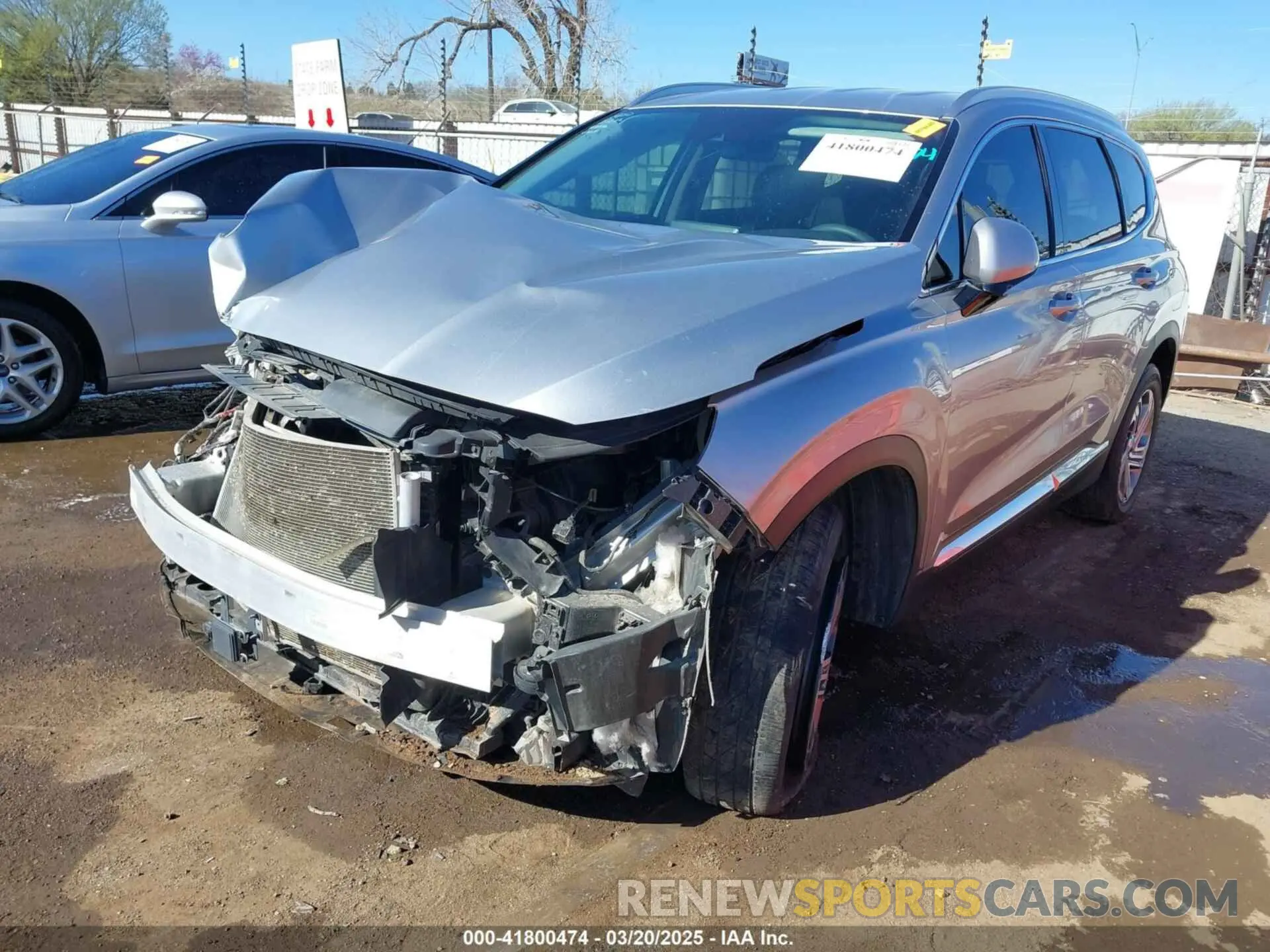 2 Фотография поврежденного автомобиля 5NMS24AJ1MH356058 HYUNDAI SANTA FE 2021