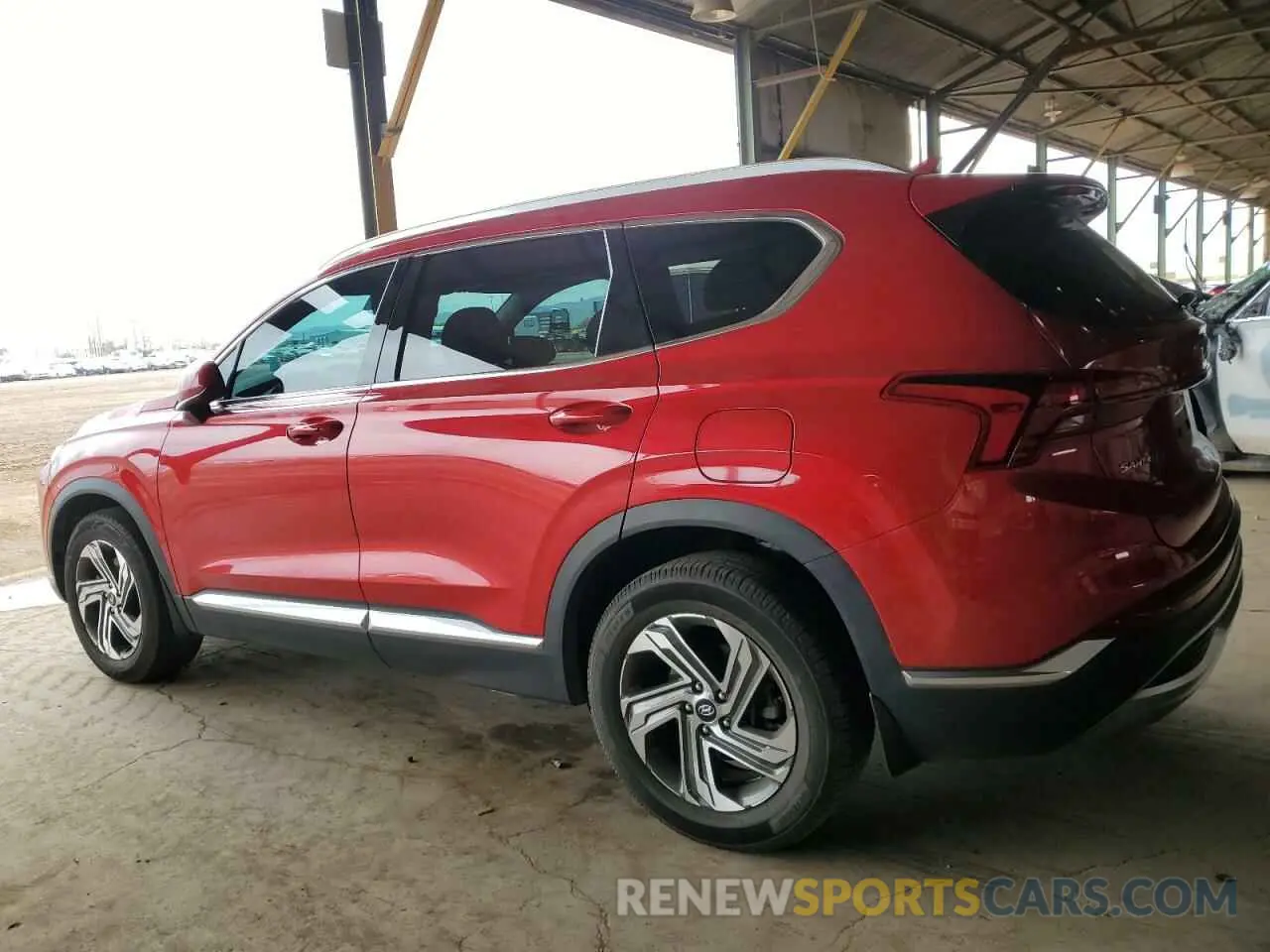 2 Фотография поврежденного автомобиля 5NMS24AJ4MH350030 HYUNDAI SANTA FE 2021