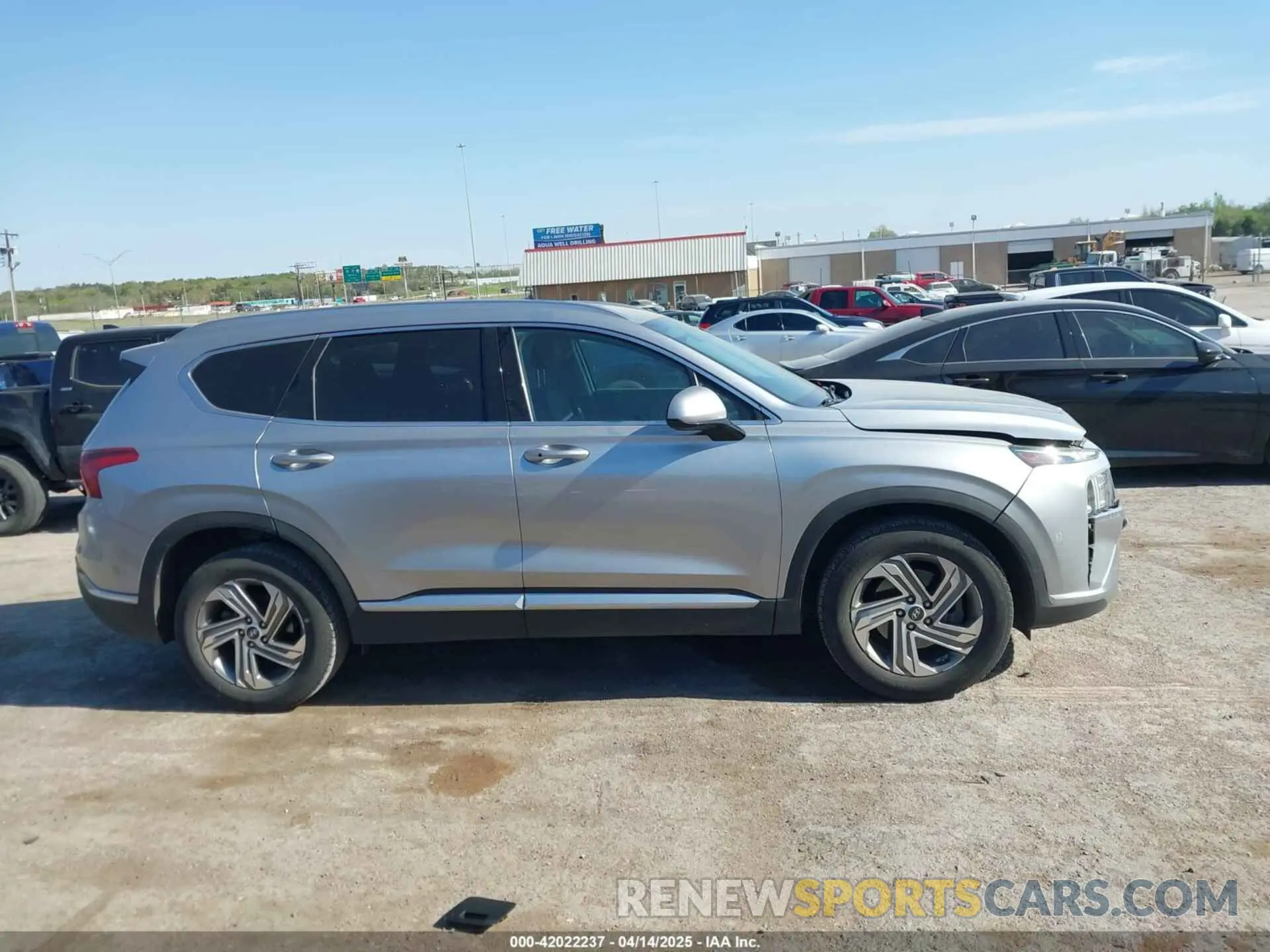 13 Photograph of a damaged car 5NMS24AJ4MH353199 HYUNDAI SANTA FE 2021