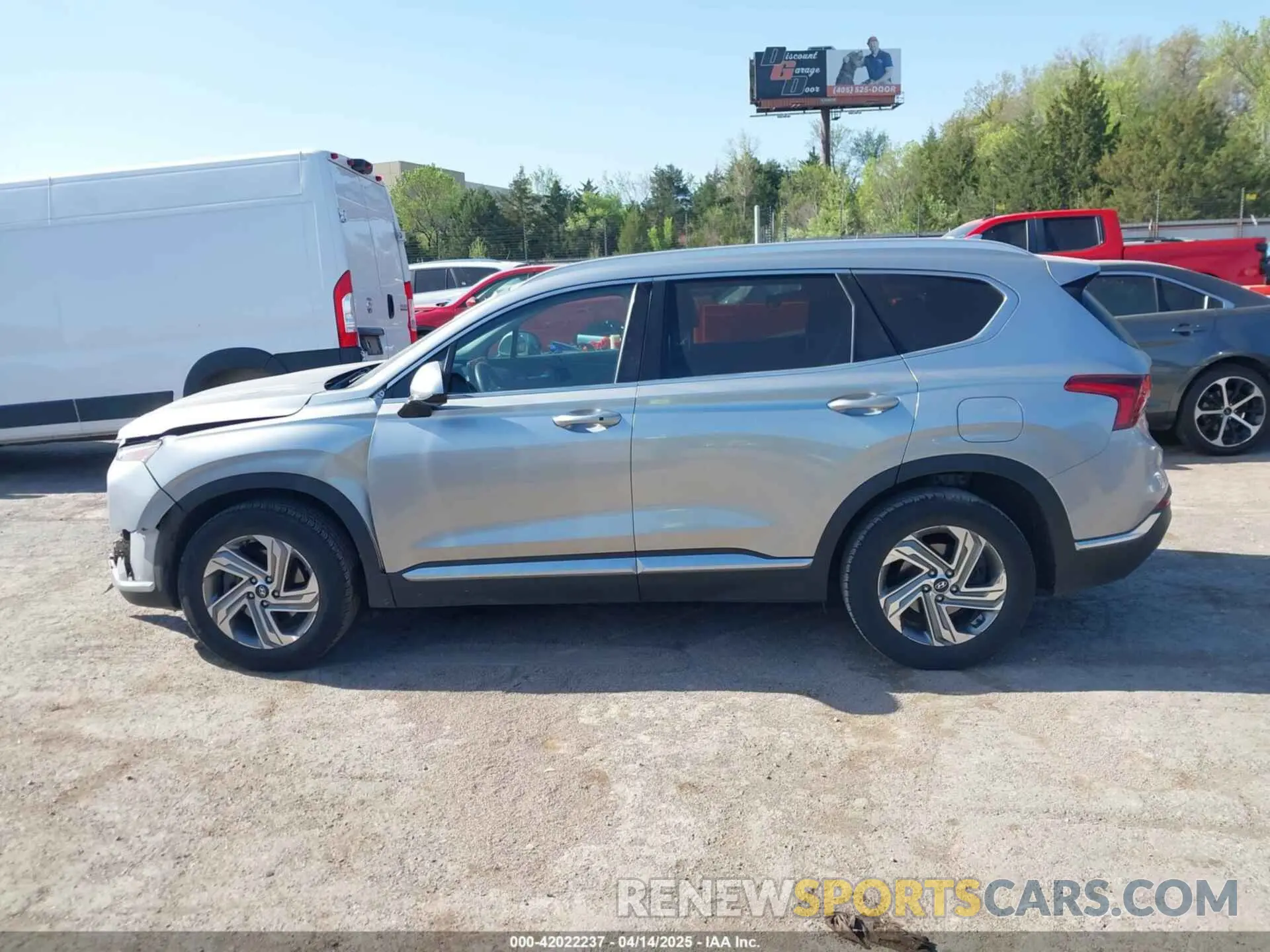 14 Photograph of a damaged car 5NMS24AJ4MH353199 HYUNDAI SANTA FE 2021