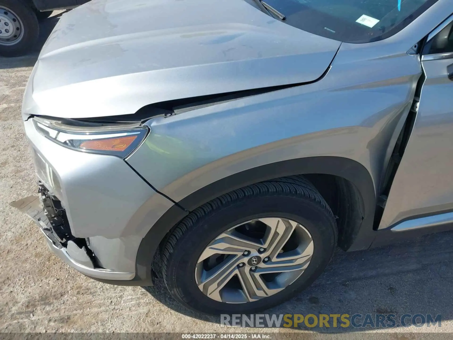 6 Photograph of a damaged car 5NMS24AJ4MH353199 HYUNDAI SANTA FE 2021