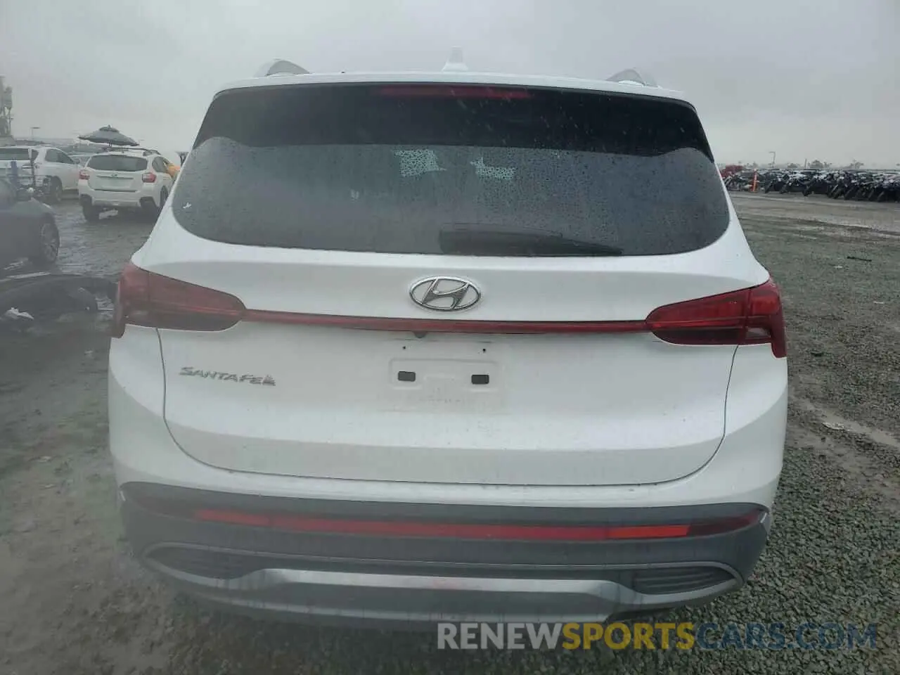 6 Photograph of a damaged car 5NMS24AJ7MH318303 HYUNDAI SANTA FE 2021