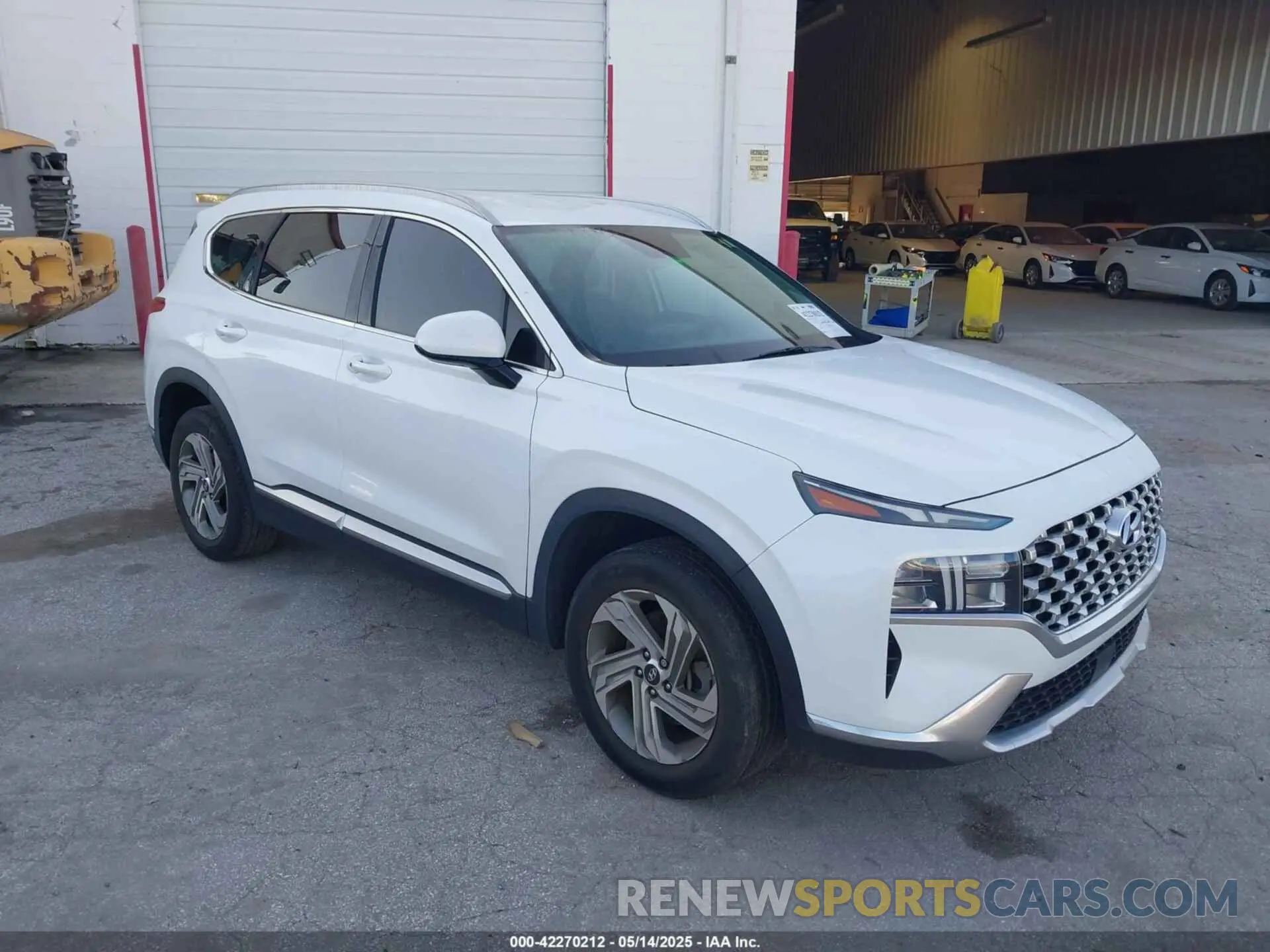 1 Фотография поврежденного автомобиля 5NMS24AJ7MH332668 HYUNDAI SANTA FE 2021