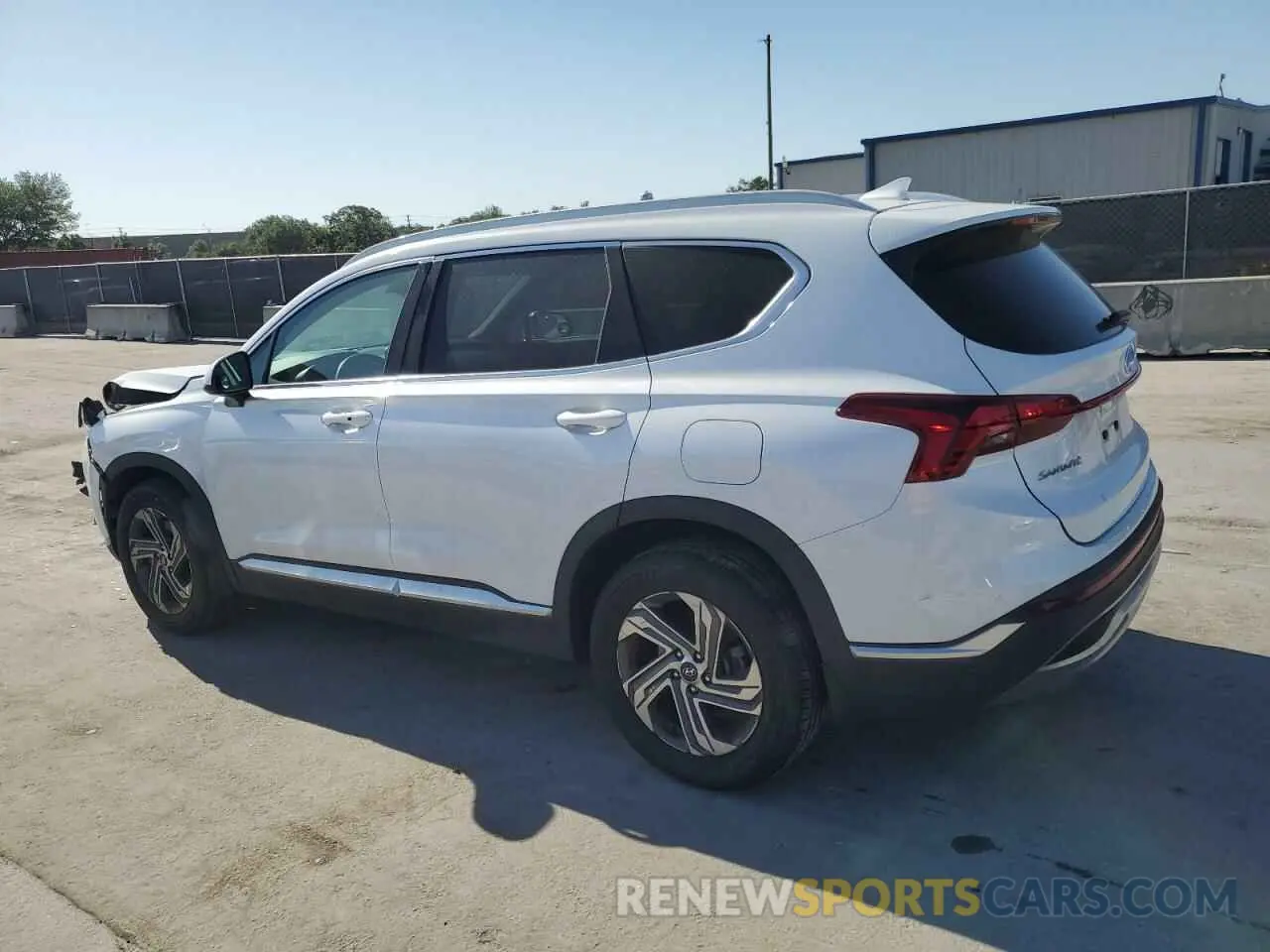 2 Photograph of a damaged car 5NMS24AJ7MH334985 HYUNDAI SANTA FE 2021