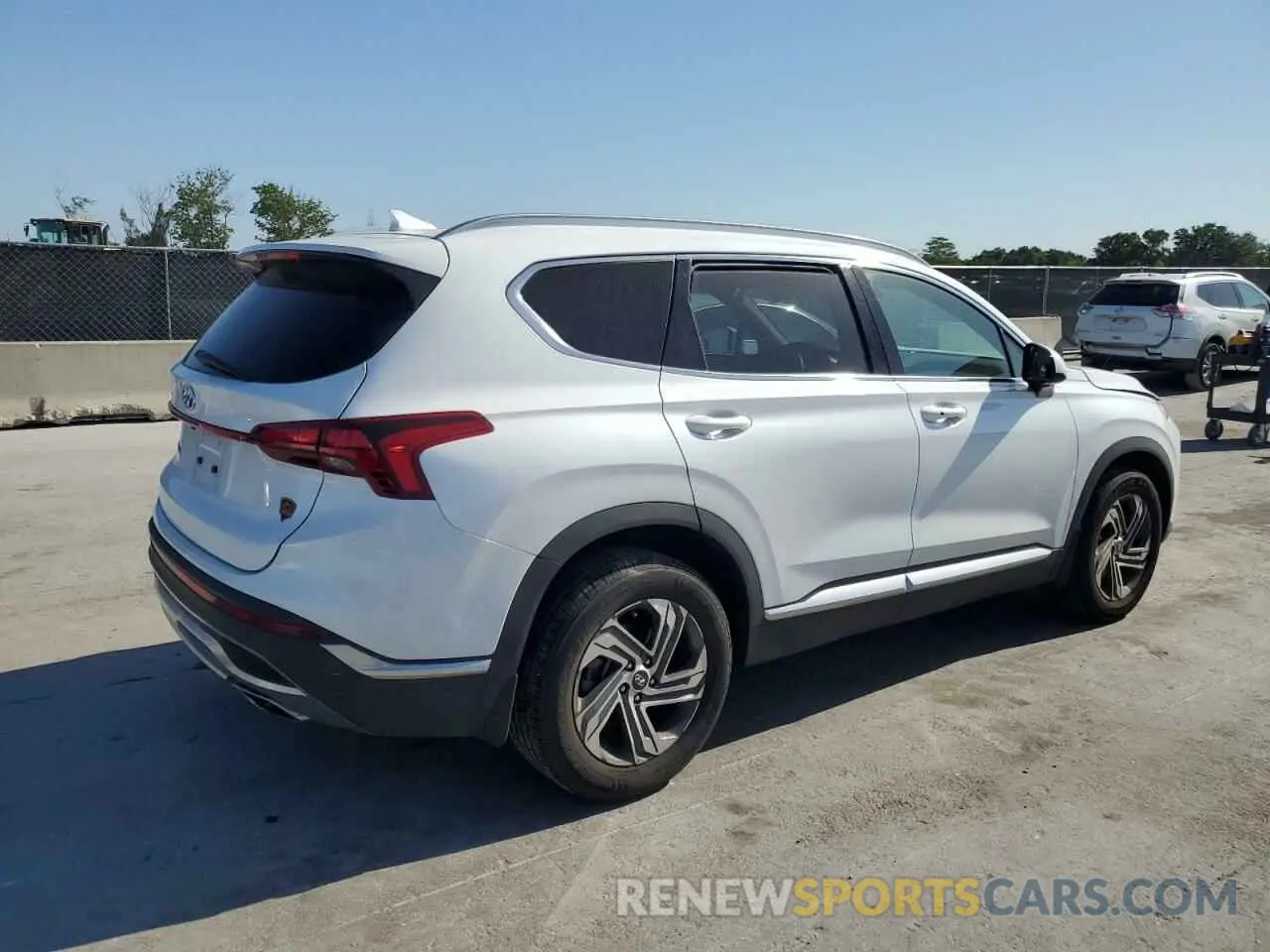 3 Photograph of a damaged car 5NMS24AJ7MH334985 HYUNDAI SANTA FE 2021