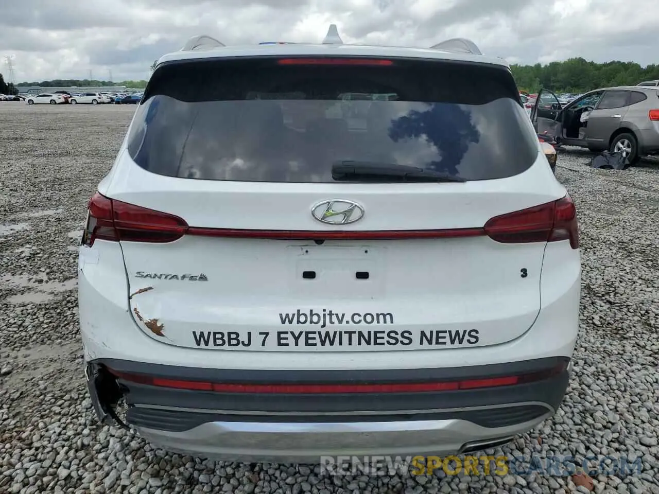 6 Photograph of a damaged car 5NMS24AJ8MH320075 HYUNDAI SANTA FE 2021