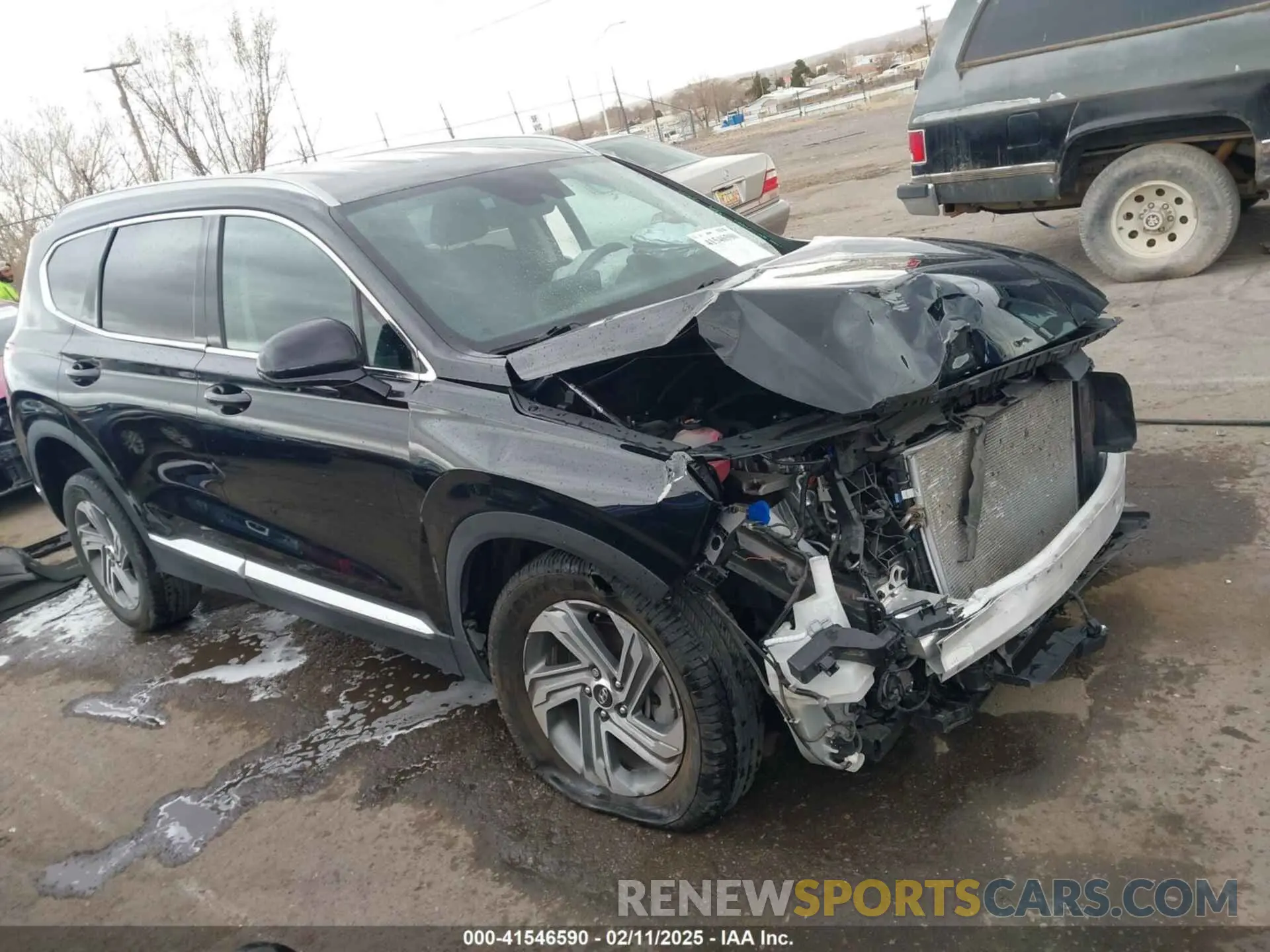 1 Photograph of a damaged car 5NMS2DAJ0MH309992 HYUNDAI SANTA FE 2021