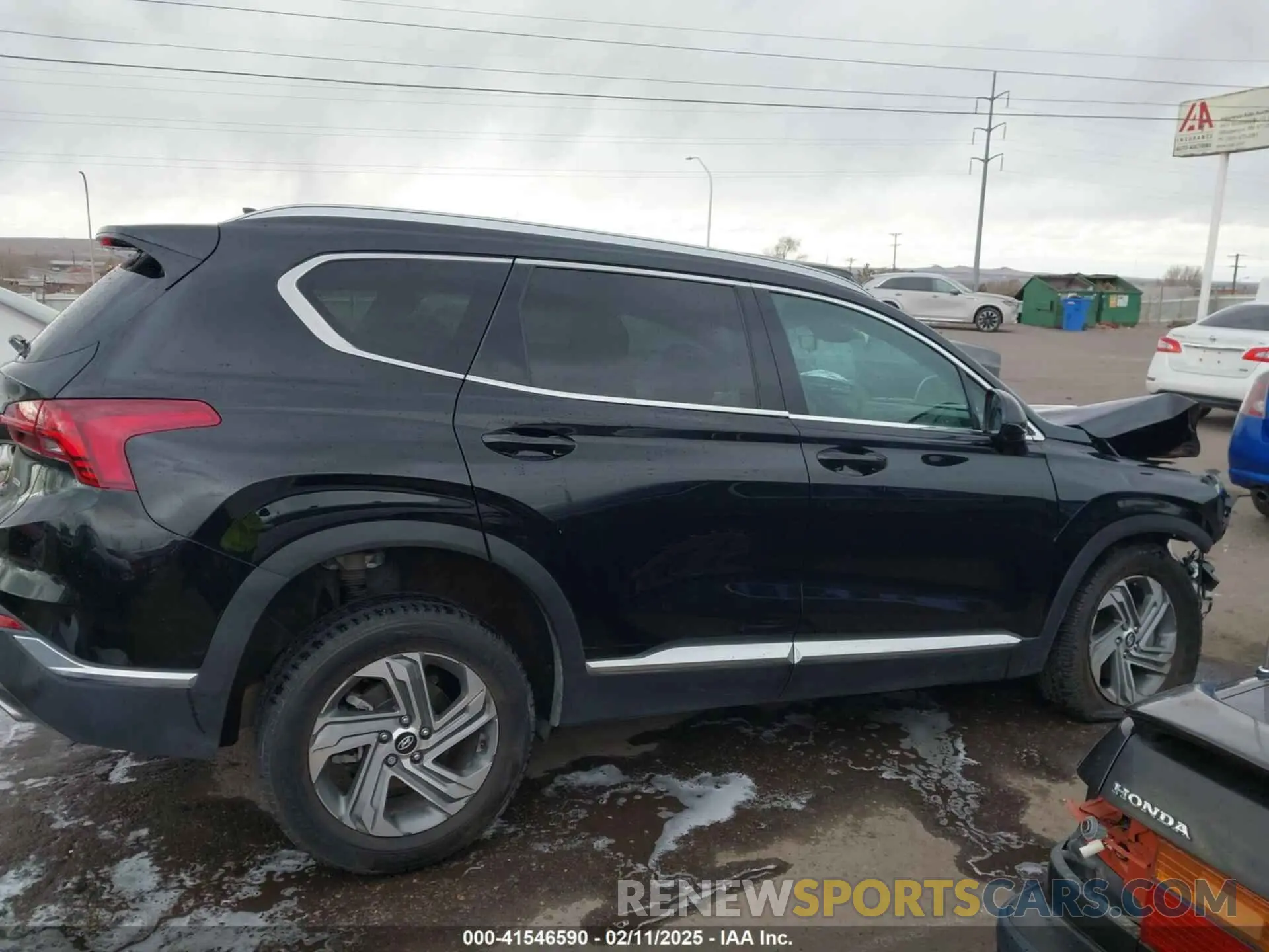 13 Photograph of a damaged car 5NMS2DAJ0MH309992 HYUNDAI SANTA FE 2021