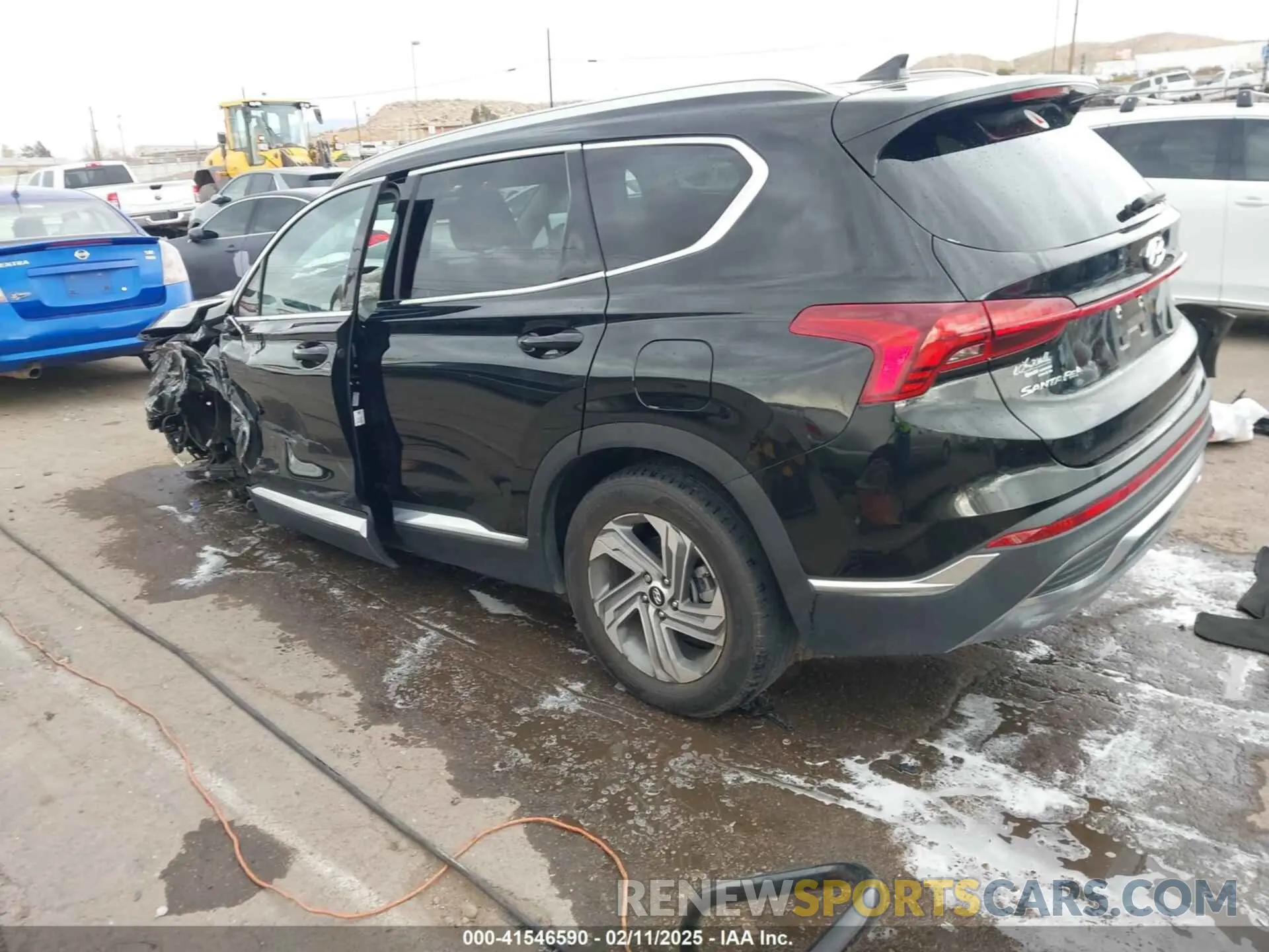 3 Photograph of a damaged car 5NMS2DAJ0MH309992 HYUNDAI SANTA FE 2021