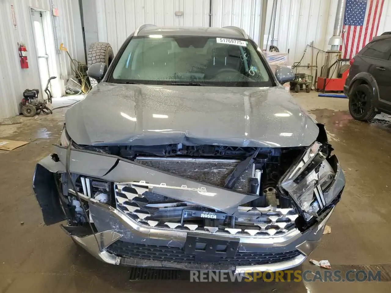 5 Photograph of a damaged car 5NMS2DAJ1MH311539 HYUNDAI SANTA FE 2021
