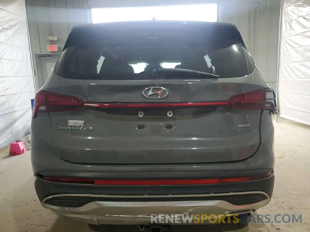 6 Photograph of a damaged car 5NMS2DAJ1MH320886 HYUNDAI SANTA FE 2021