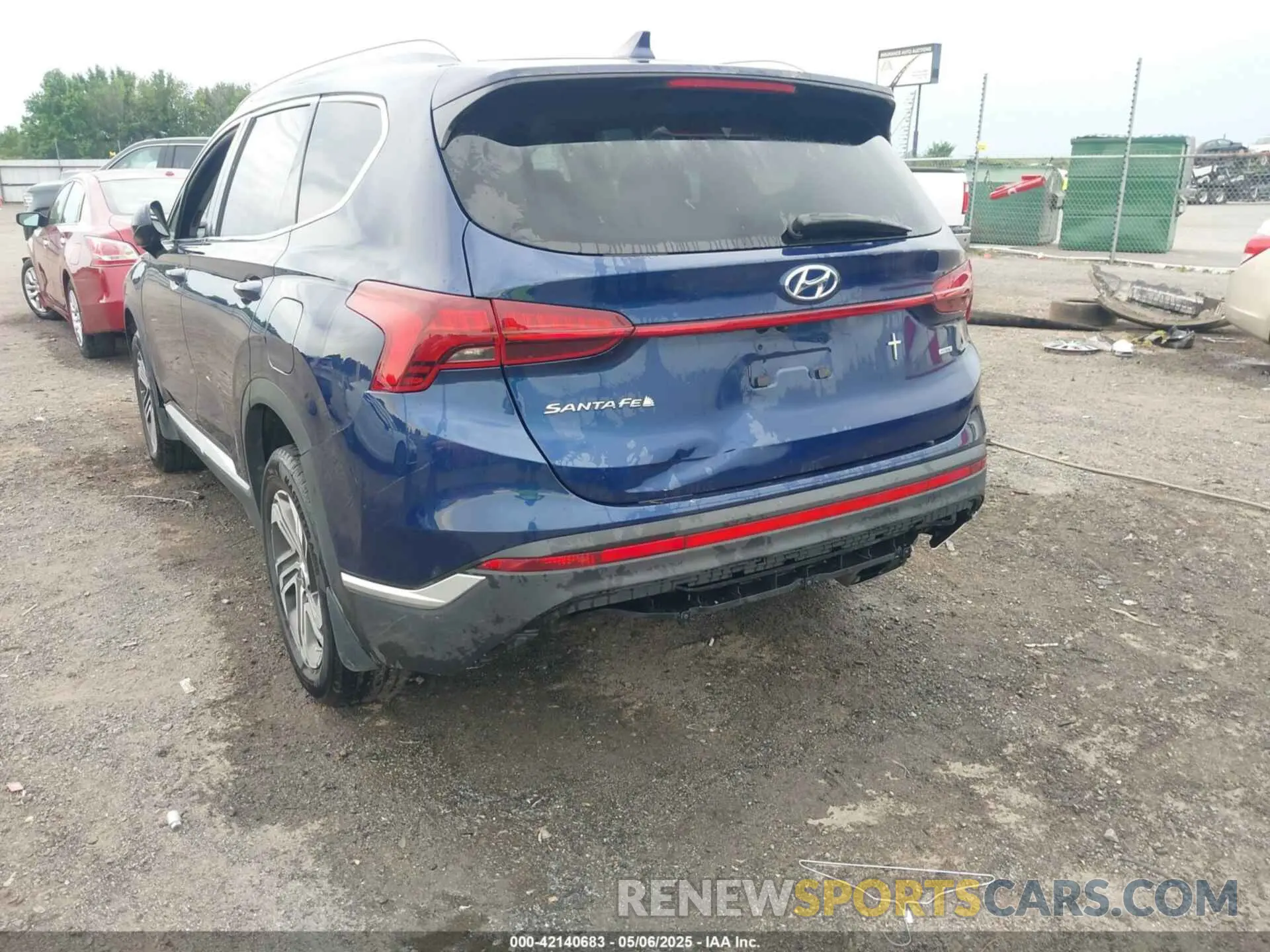 6 Photograph of a damaged car 5NMS2DAJ1MH358120 HYUNDAI SANTA FE 2021