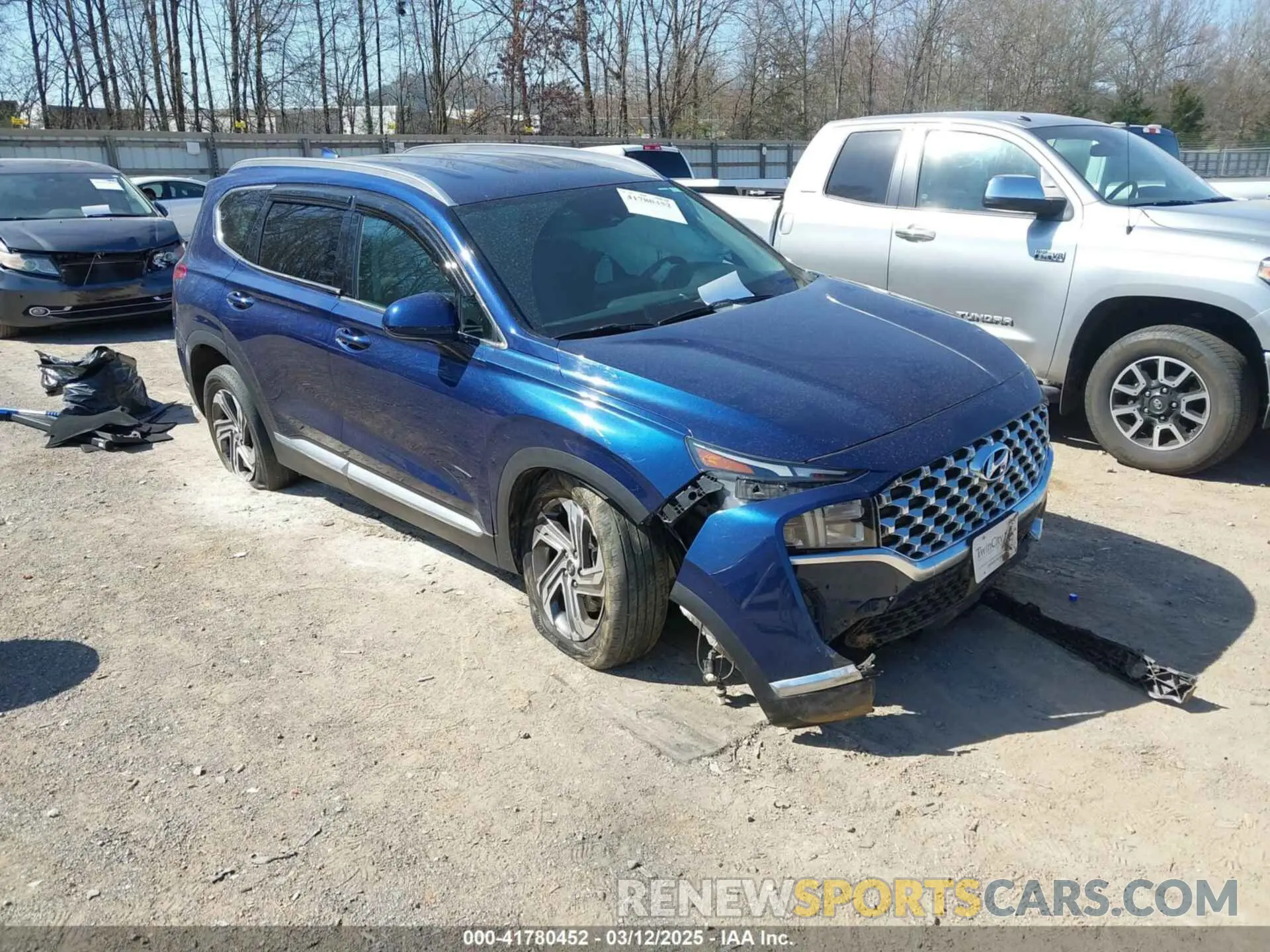 1 Фотография поврежденного автомобиля 5NMS2DAJ2MH316068 HYUNDAI SANTA FE 2021