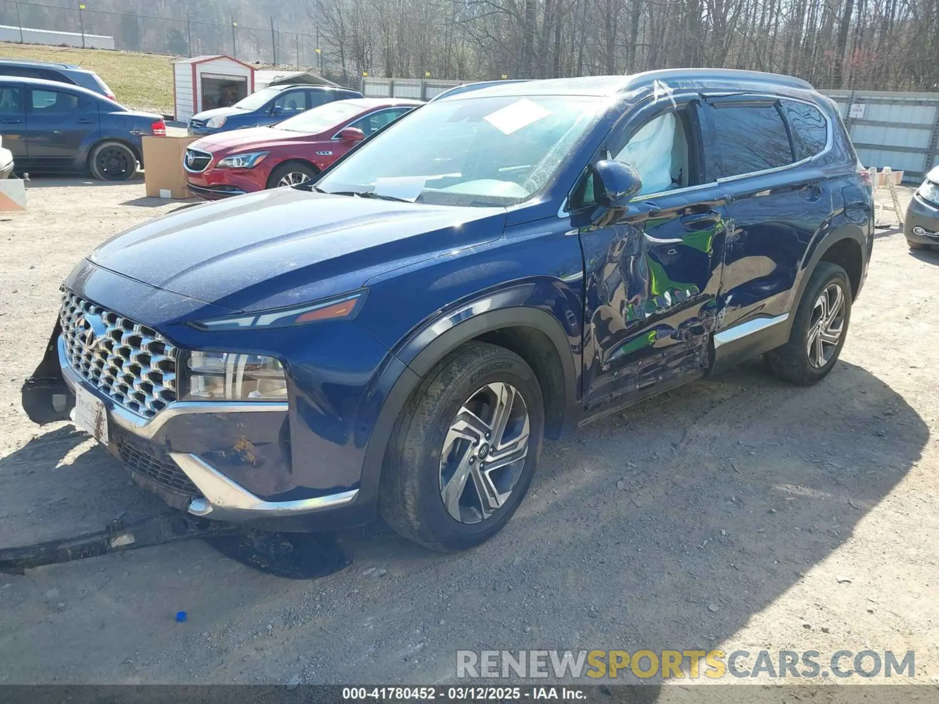 2 Фотография поврежденного автомобиля 5NMS2DAJ2MH316068 HYUNDAI SANTA FE 2021