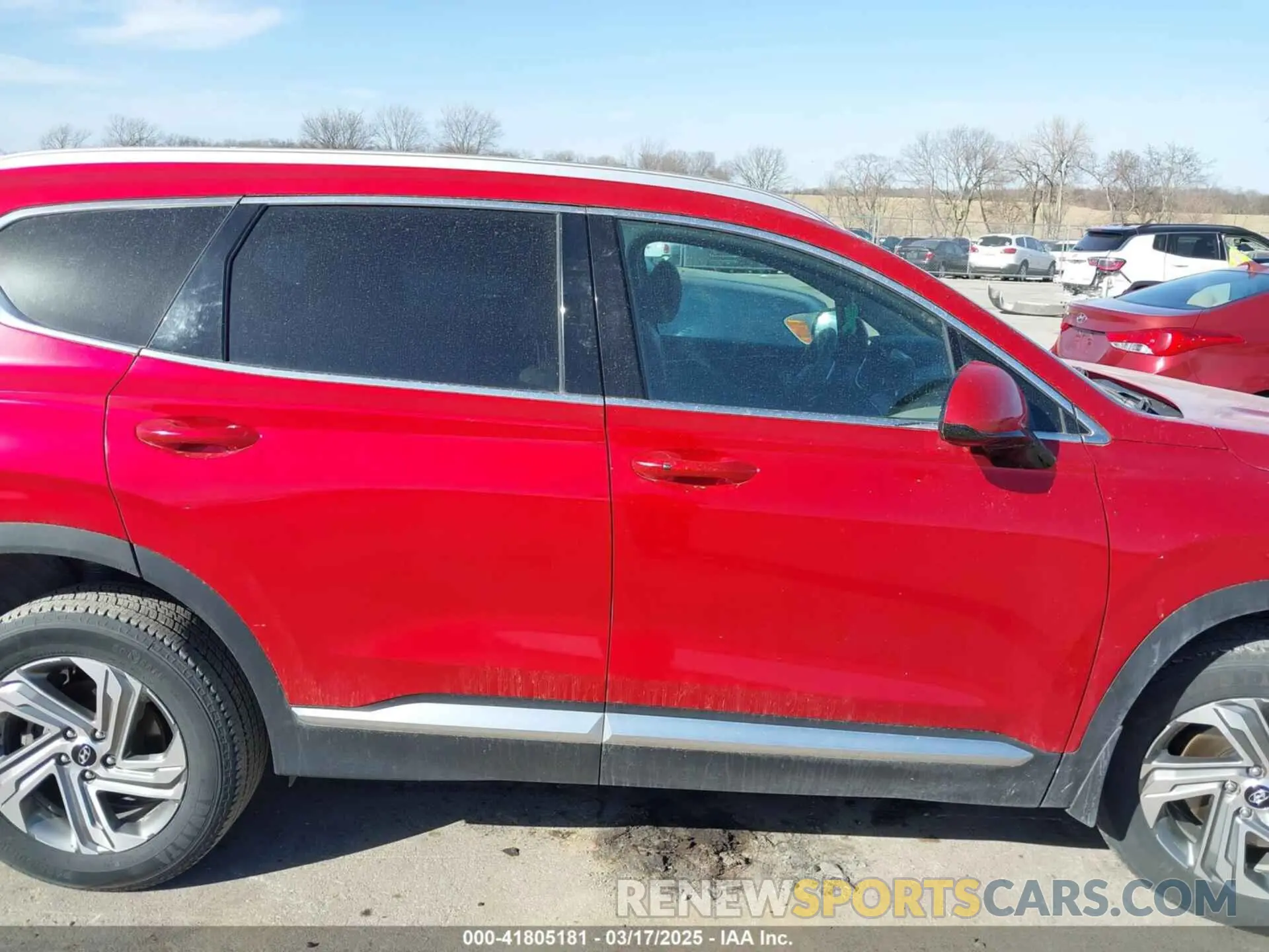 13 Photograph of a damaged car 5NMS2DAJ2MH348101 HYUNDAI SANTA FE 2021