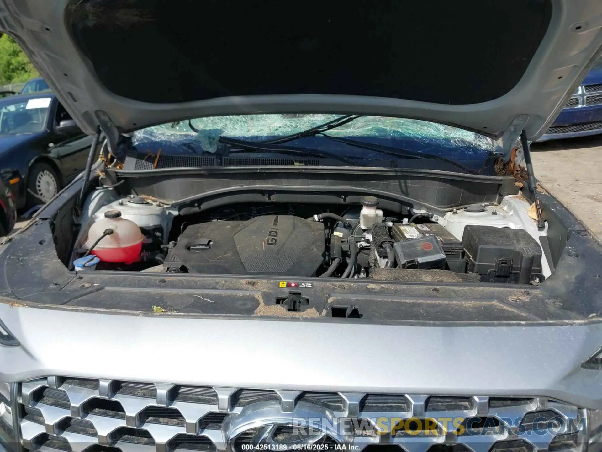 10 Photograph of a damaged car 5NMS2DAJ5MH343958 HYUNDAI SANTA FE 2021