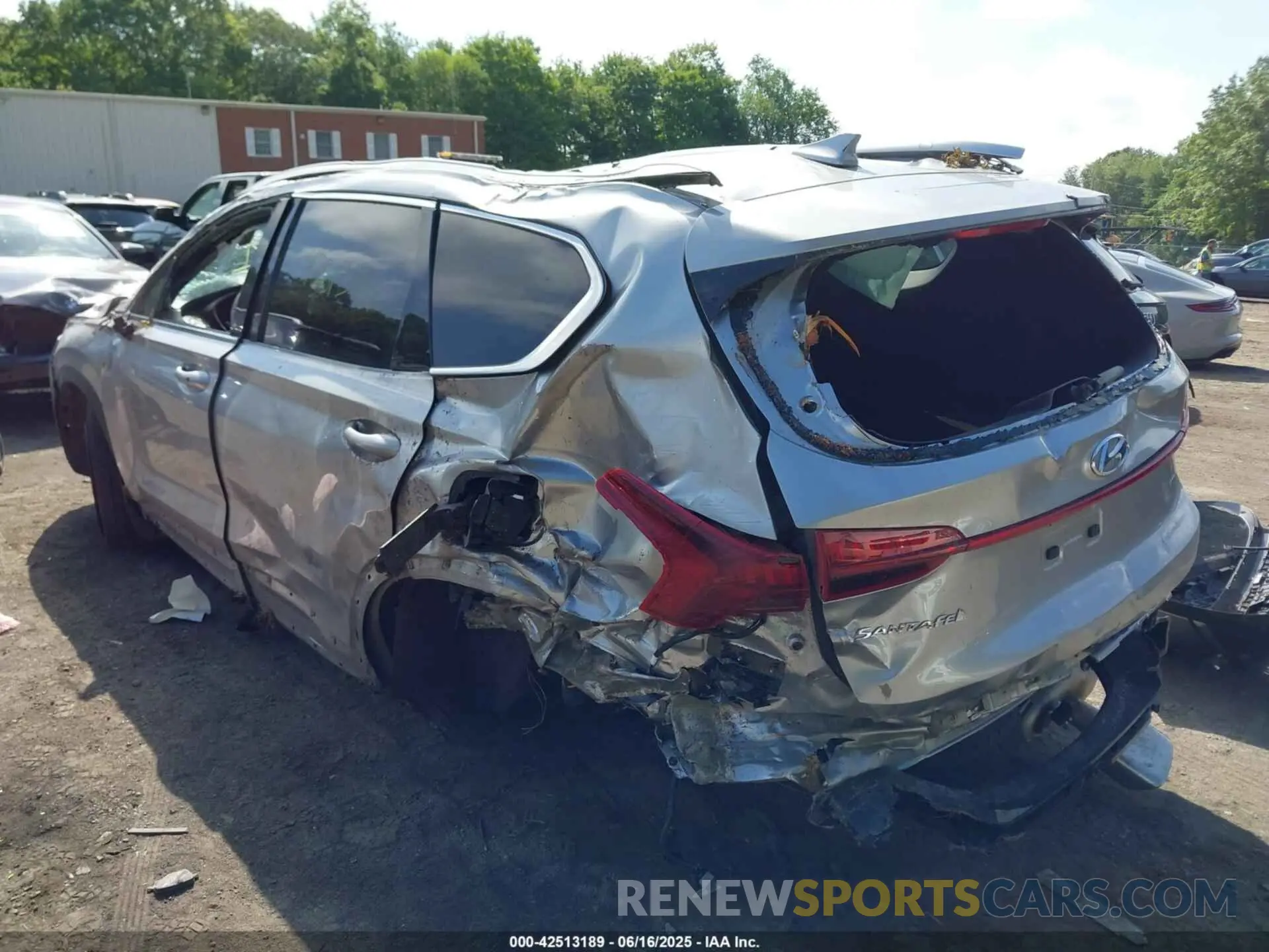 3 Photograph of a damaged car 5NMS2DAJ5MH343958 HYUNDAI SANTA FE 2021