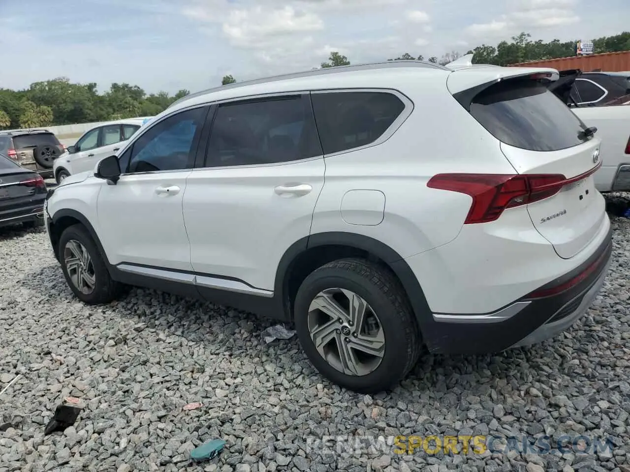 2 Photograph of a damaged car 5NMS2DAJ5MH346472 HYUNDAI SANTA FE 2021