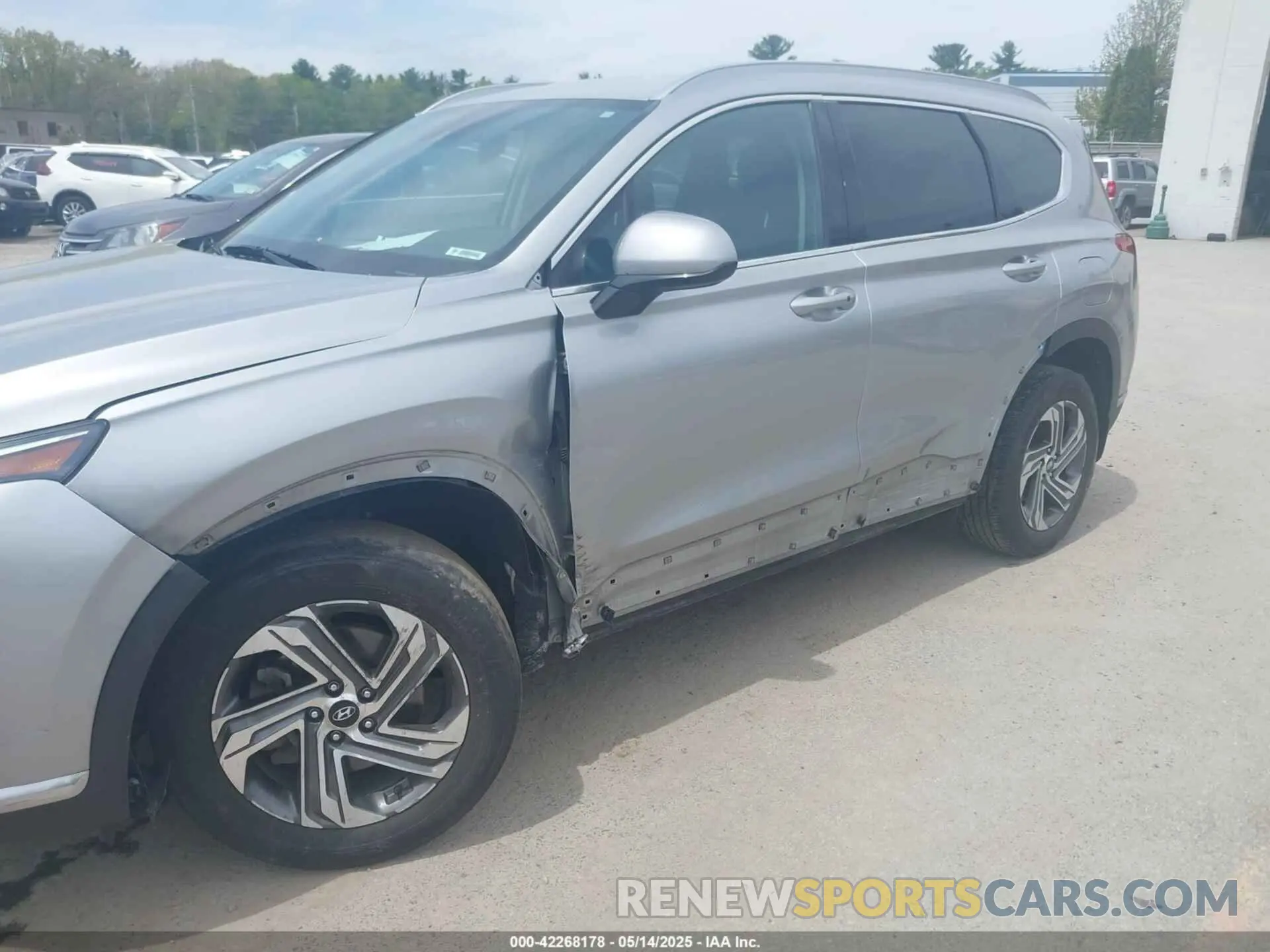 6 Photograph of a damaged car 5NMS2DAJ5MH360274 HYUNDAI SANTA FE 2021