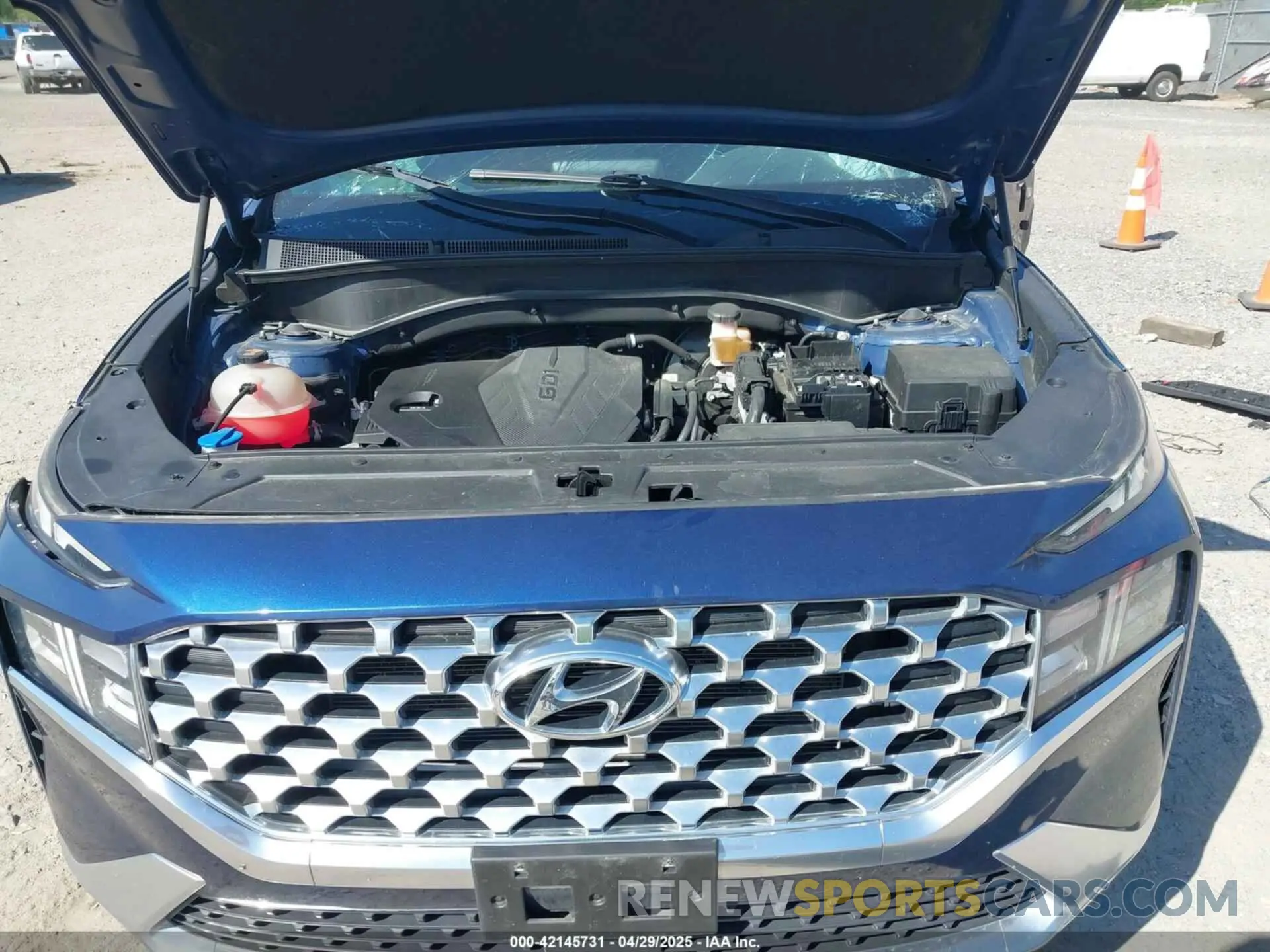 10 Photograph of a damaged car 5NMS2DAJ6MH346559 HYUNDAI SANTA FE 2021