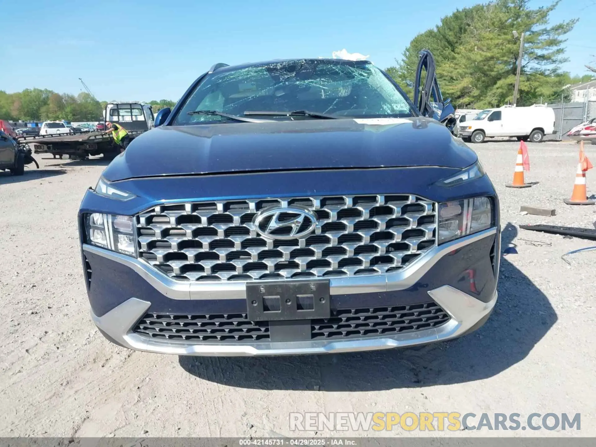 12 Photograph of a damaged car 5NMS2DAJ6MH346559 HYUNDAI SANTA FE 2021