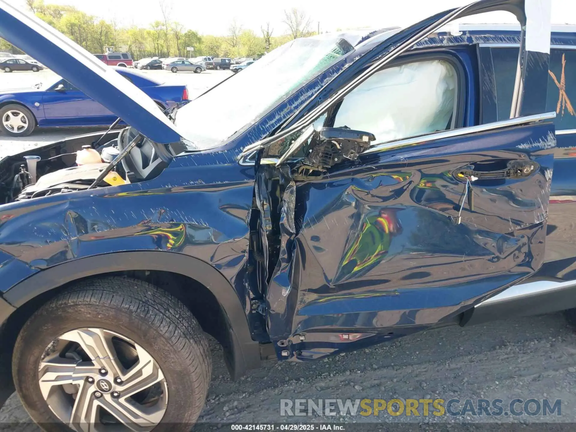 6 Photograph of a damaged car 5NMS2DAJ6MH346559 HYUNDAI SANTA FE 2021