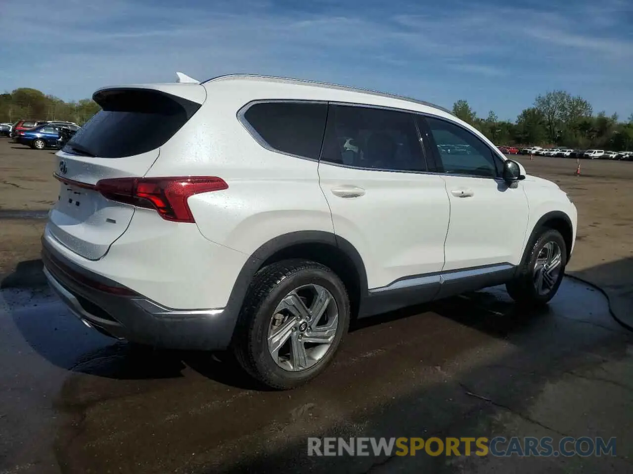 3 Photograph of a damaged car 5NMS2DAJ9MH322210 HYUNDAI SANTA FE 2021