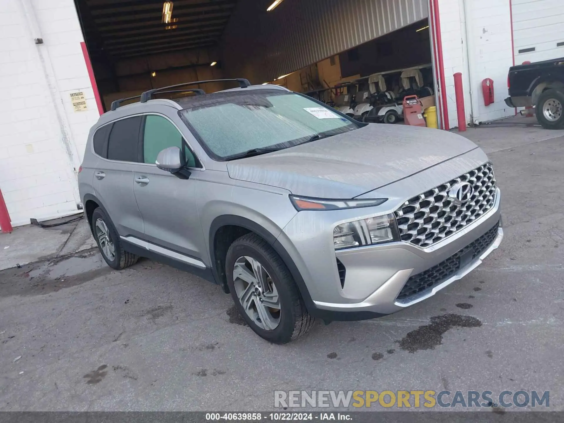1 Photograph of a damaged car 5NMS34AJ3MH361677 HYUNDAI SANTA FE 2021