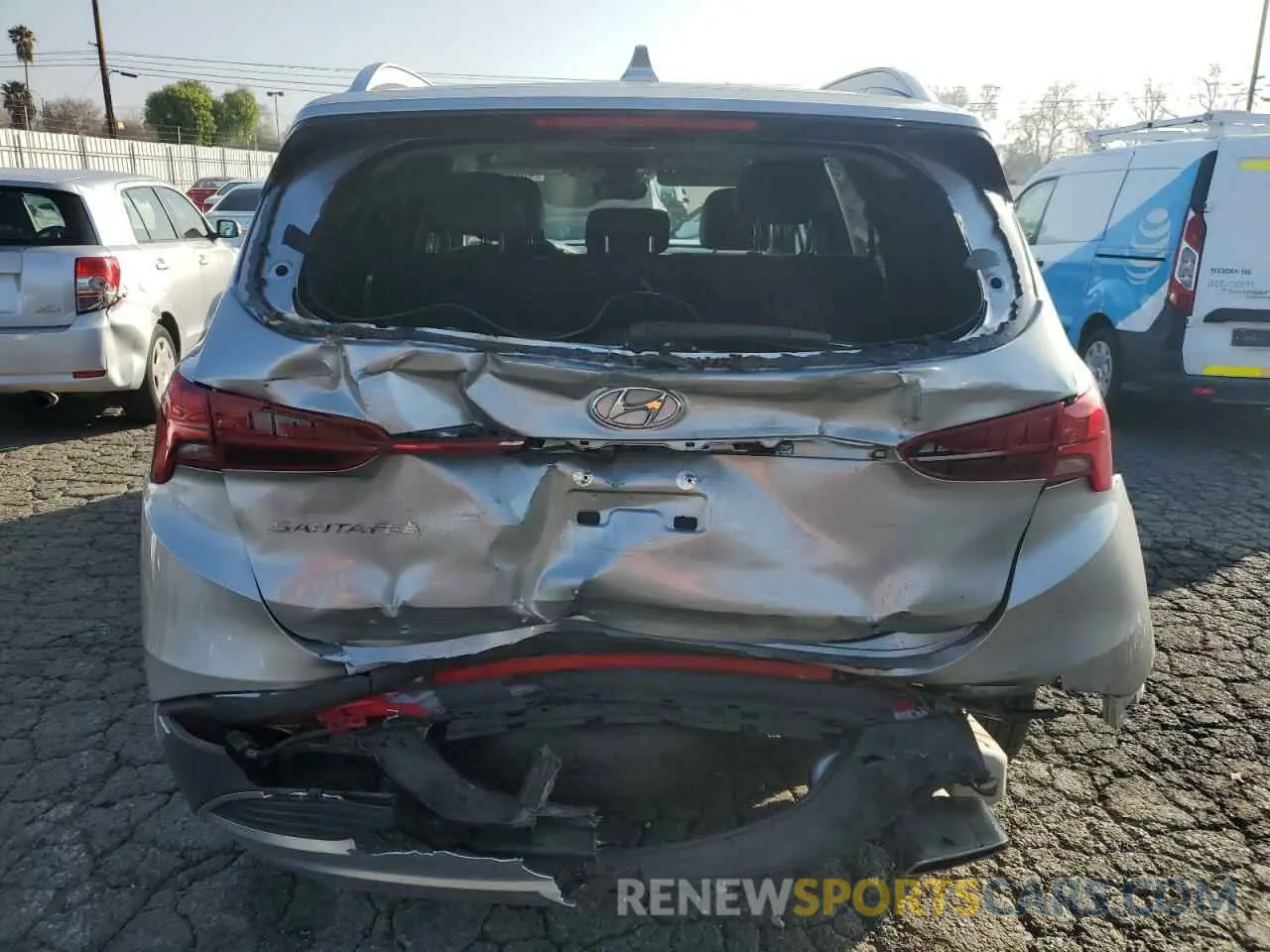 6 Фотография поврежденного автомобиля 5NMS34AJ5MH321004 HYUNDAI SANTA FE 2021