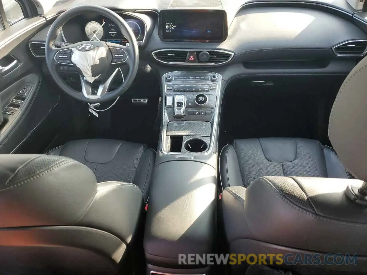 8 Фотография поврежденного автомобиля 5NMS34AJ5MH321004 HYUNDAI SANTA FE 2021