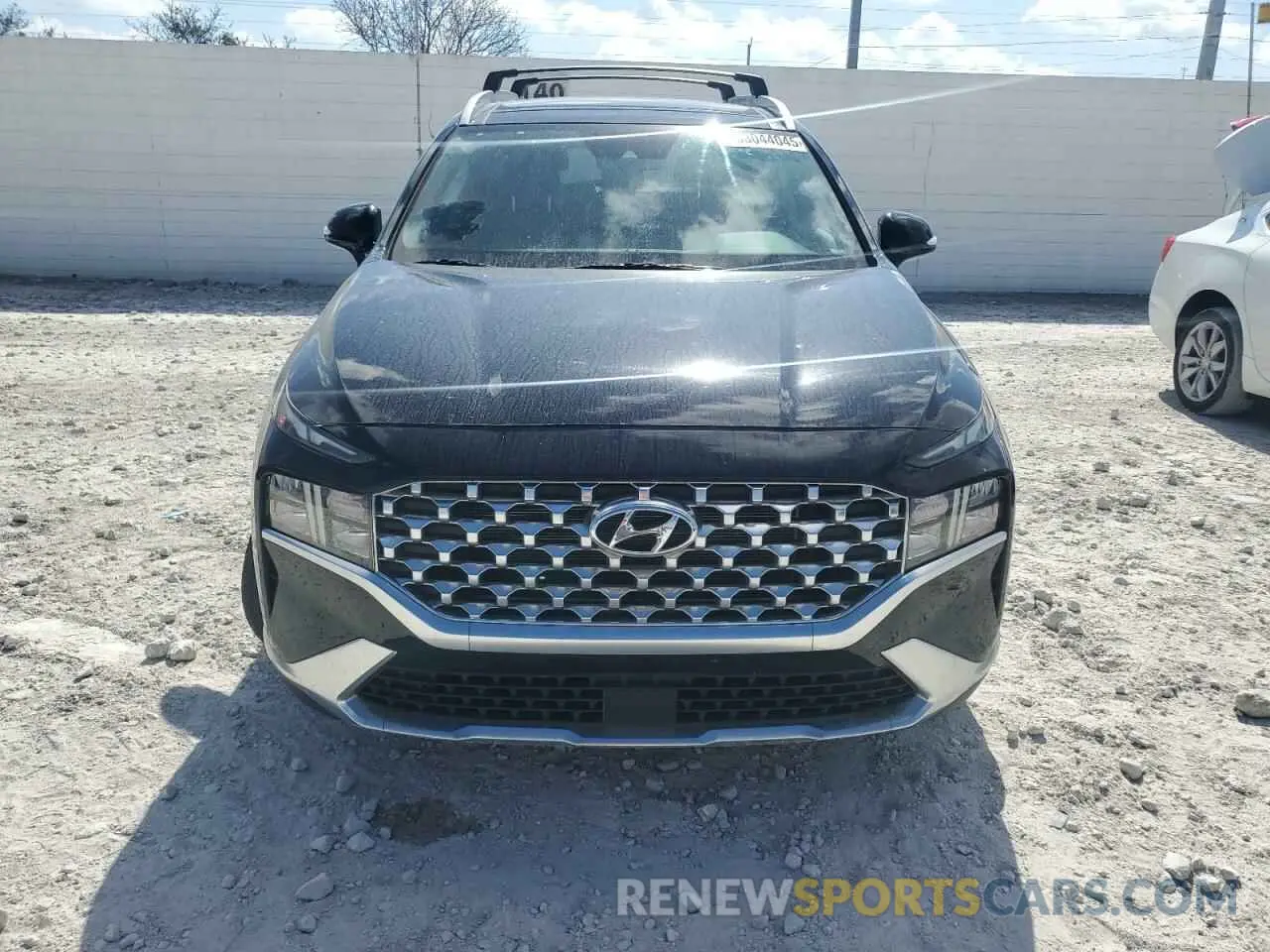 5 Photograph of a damaged car 5NMS34AJXMH365175 HYUNDAI SANTA FE 2021