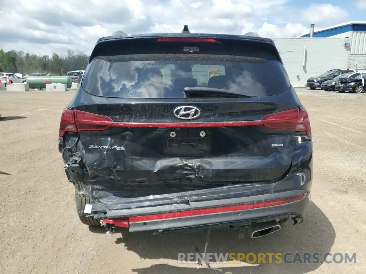 6 Фотография поврежденного автомобиля 5NMS3DAJ0MH327602 HYUNDAI SANTA FE 2021