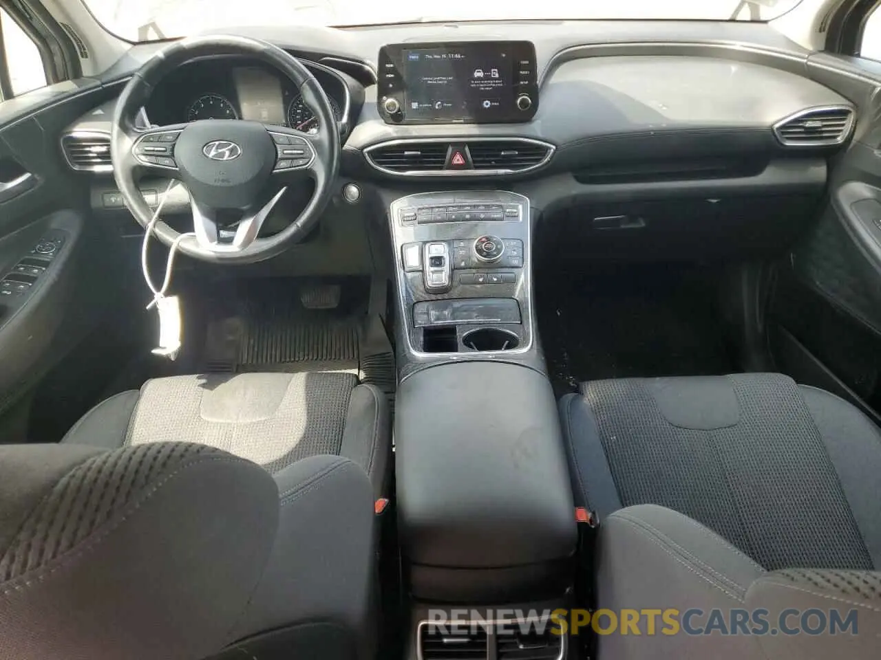 8 Фотография поврежденного автомобиля 5NMS3DAJ0MH327602 HYUNDAI SANTA FE 2021