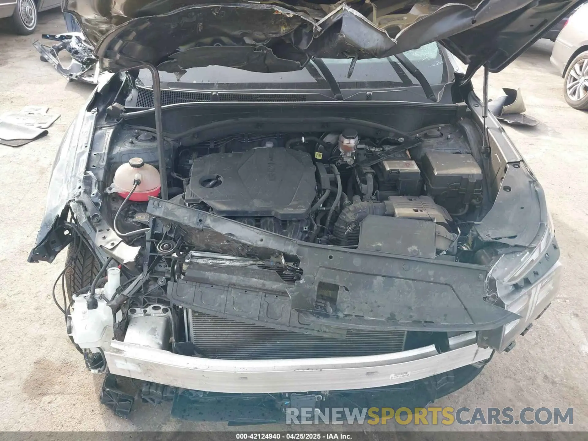 10 Photograph of a damaged car 5NMS3DAJ2MH365039 HYUNDAI SANTA FE 2021