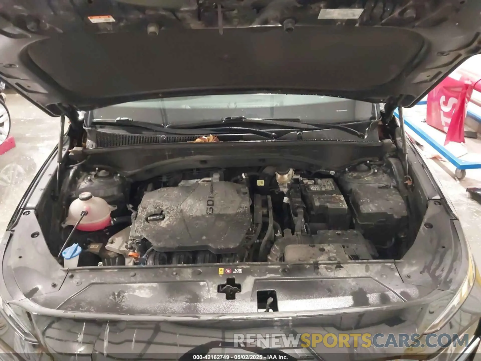 10 Фотография поврежденного автомобиля 5NMS3DAJ4MH354222 HYUNDAI SANTA FE 2021