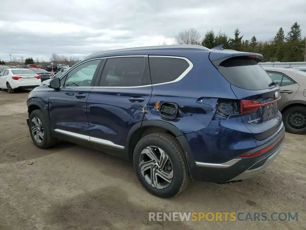 2 Фотография поврежденного автомобиля 5NMS3DAJ6MH315163 HYUNDAI SANTA FE 2021