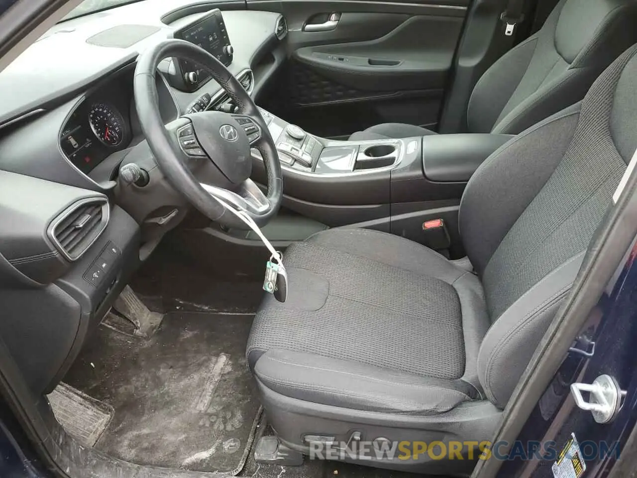 7 Фотография поврежденного автомобиля 5NMS3DAJ6MH315163 HYUNDAI SANTA FE 2021