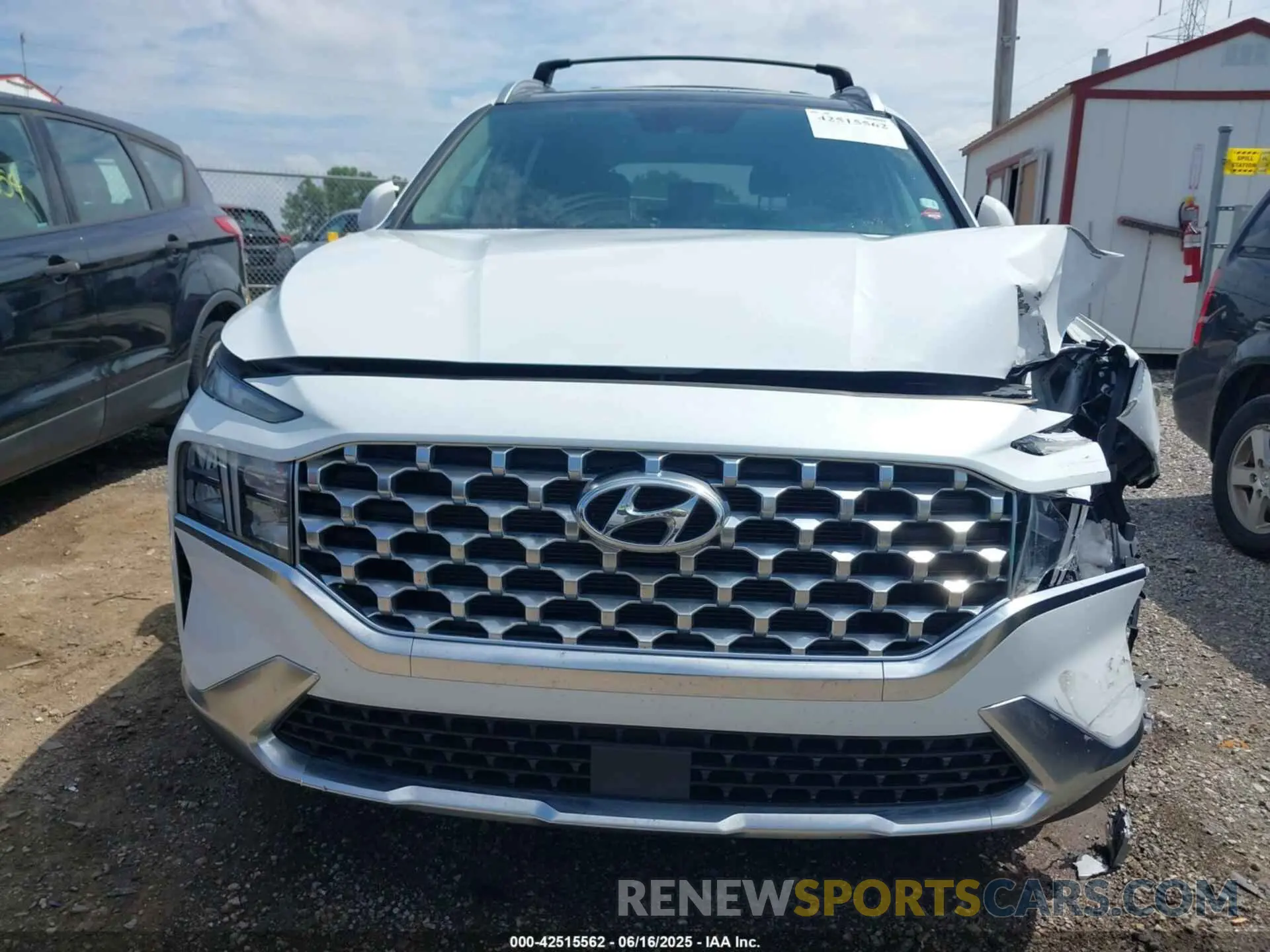 12 Photograph of a damaged car 5NMS3DAJ7MH369751 HYUNDAI SANTA FE 2021